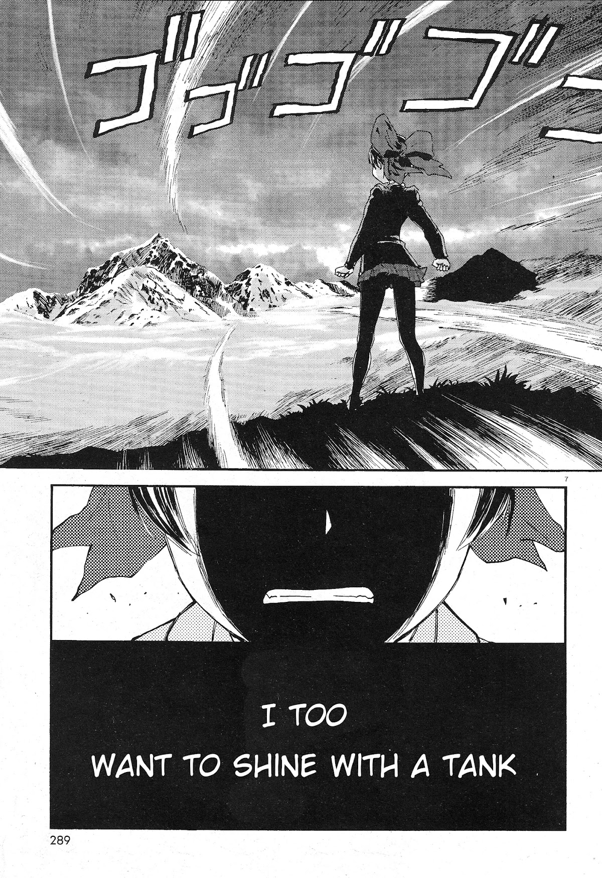 Girls & Panzer - Ribbon no Musha Chapter 2 page 8 - Chapter 2: The Two's Encounter