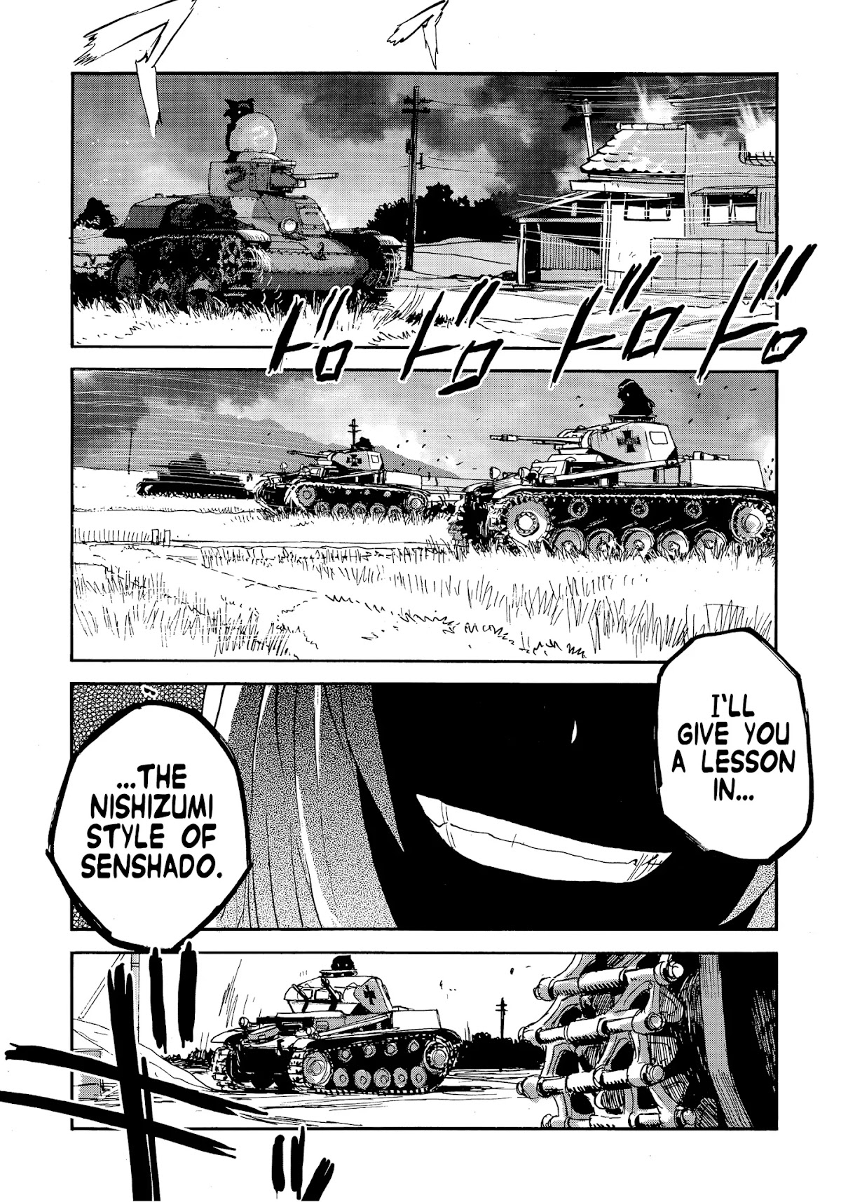 Girls & Panzer - Ribbon no Musha Chapter 20 page 11 - Chapter 20: Kuromorimine Strikes Back - Part 6