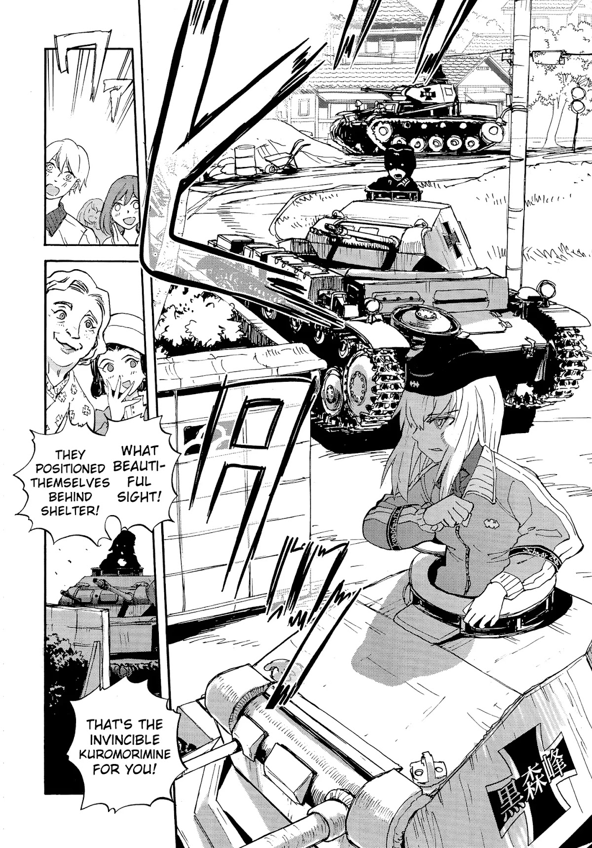 Girls & Panzer - Ribbon no Musha Chapter 20 page 12 - Chapter 20: Kuromorimine Strikes Back - Part 6
