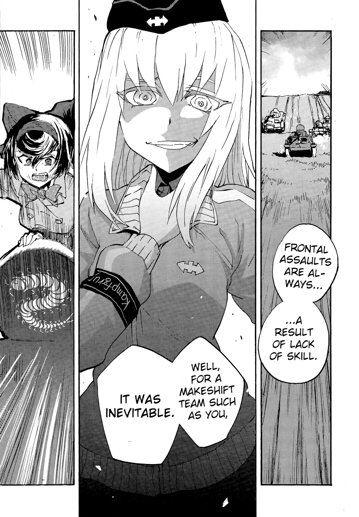 Girls & Panzer - Ribbon no Musha Chapter 20 page 13 - Chapter 20: Kuromorimine Strikes Back - Part 6