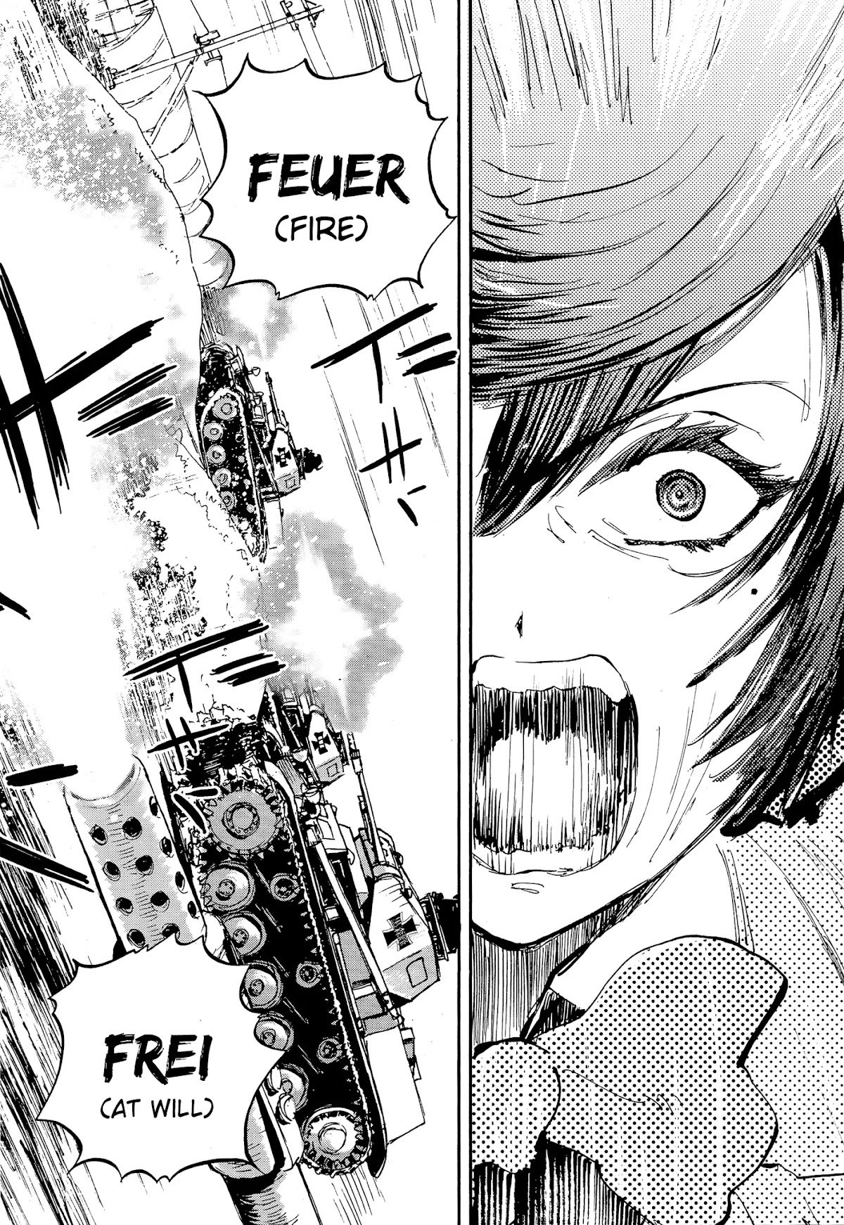 Girls & Panzer - Ribbon no Musha Chapter 20 page 14 - Chapter 20: Kuromorimine Strikes Back - Part 6