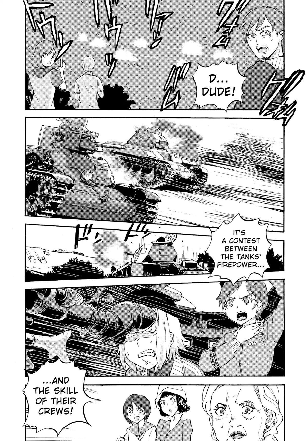 Girls & Panzer - Ribbon no Musha Chapter 20 page 15 - Chapter 20: Kuromorimine Strikes Back - Part 6