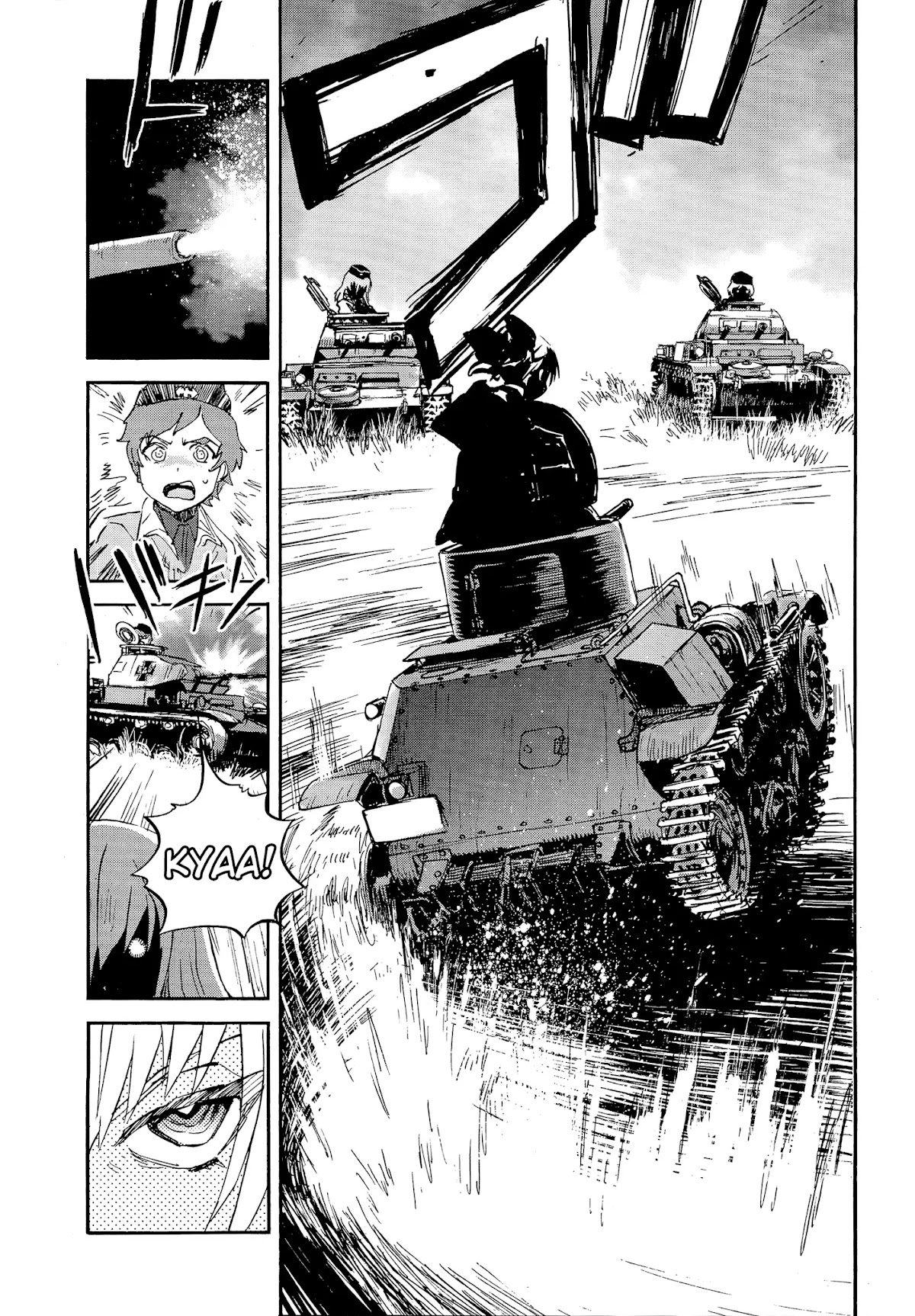 Girls & Panzer - Ribbon no Musha Chapter 20 page 21 - Chapter 20: Kuromorimine Strikes Back - Part 6