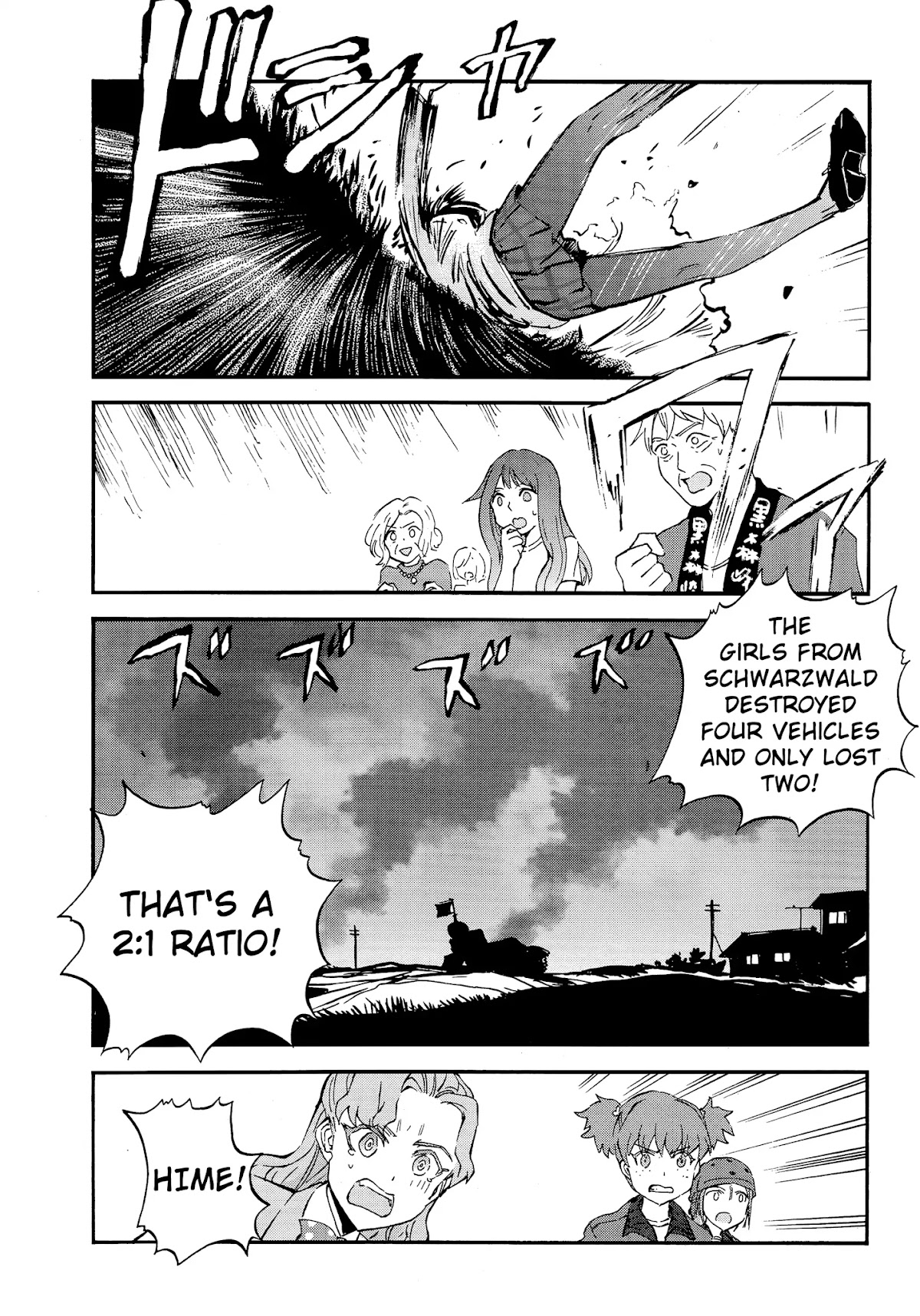 Girls & Panzer - Ribbon no Musha Chapter 20 page 23 - Chapter 20: Kuromorimine Strikes Back - Part 6