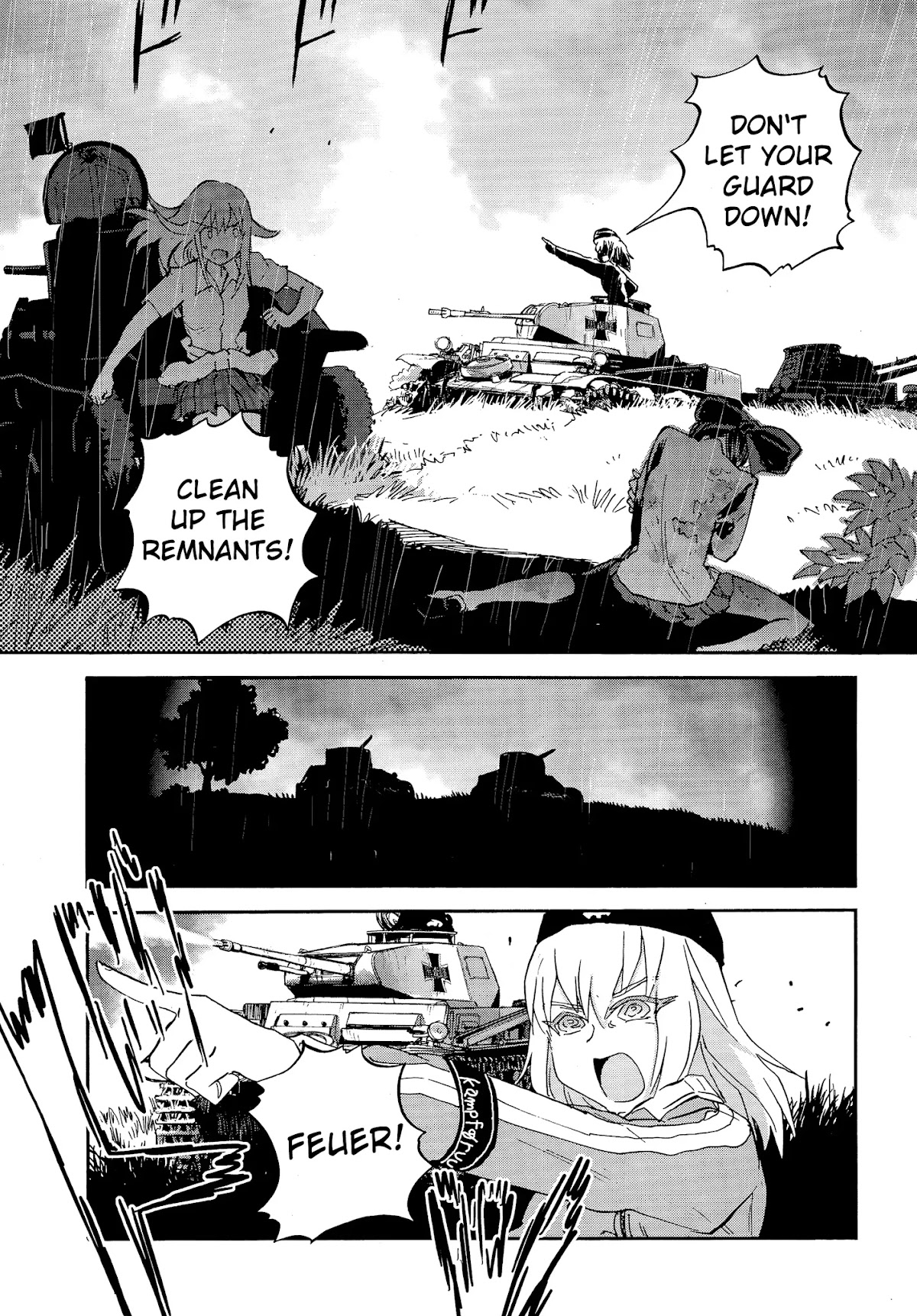 Girls & Panzer - Ribbon no Musha Chapter 20 page 27 - Chapter 20: Kuromorimine Strikes Back - Part 6