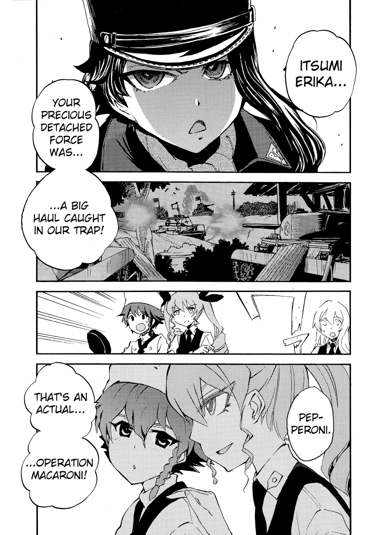 Girls & Panzer - Ribbon no Musha Chapter 20 page 33 - Chapter 20: Kuromorimine Strikes Back - Part 6
