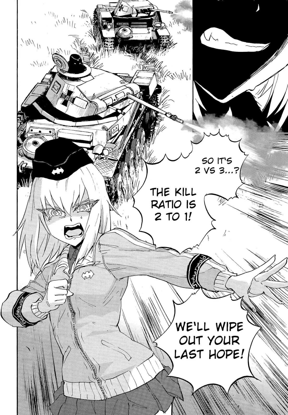 Girls & Panzer - Ribbon no Musha Chapter 20 page 34 - Chapter 20: Kuromorimine Strikes Back - Part 6