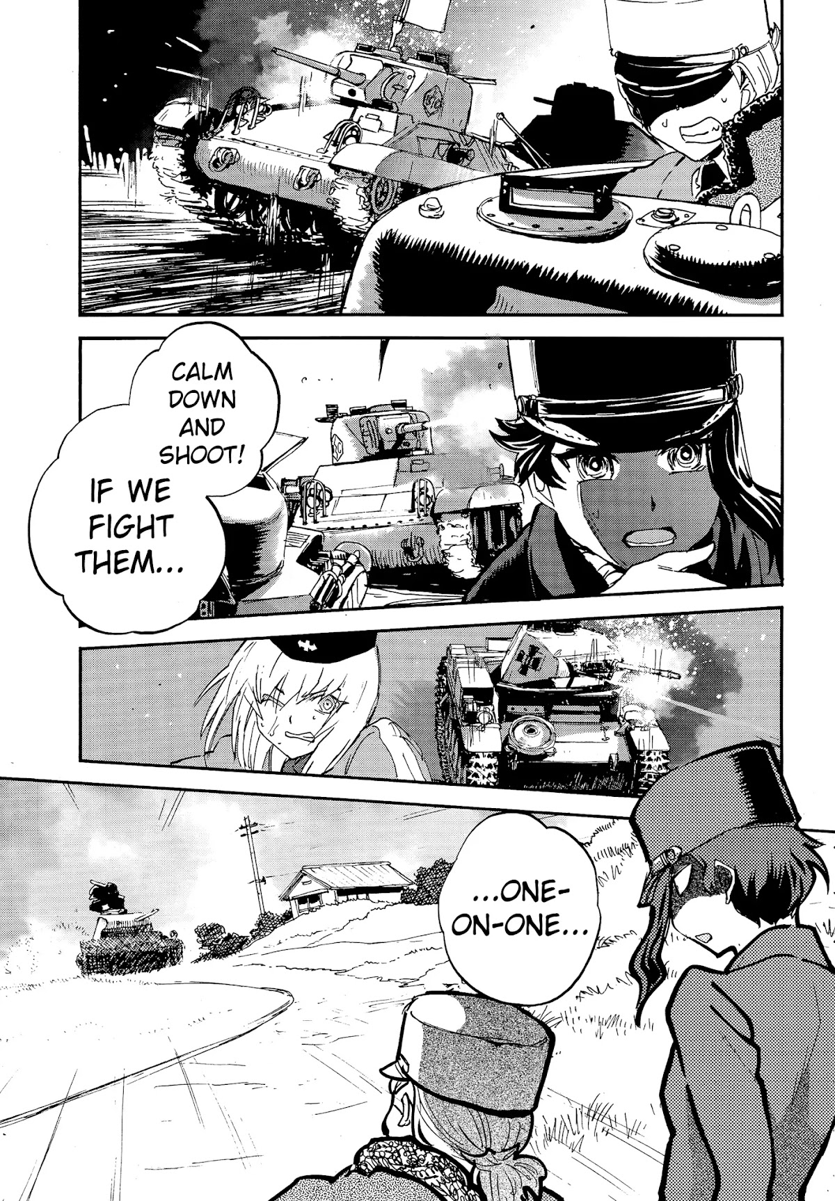 Girls & Panzer - Ribbon no Musha Chapter 20 page 35 - Chapter 20: Kuromorimine Strikes Back - Part 6