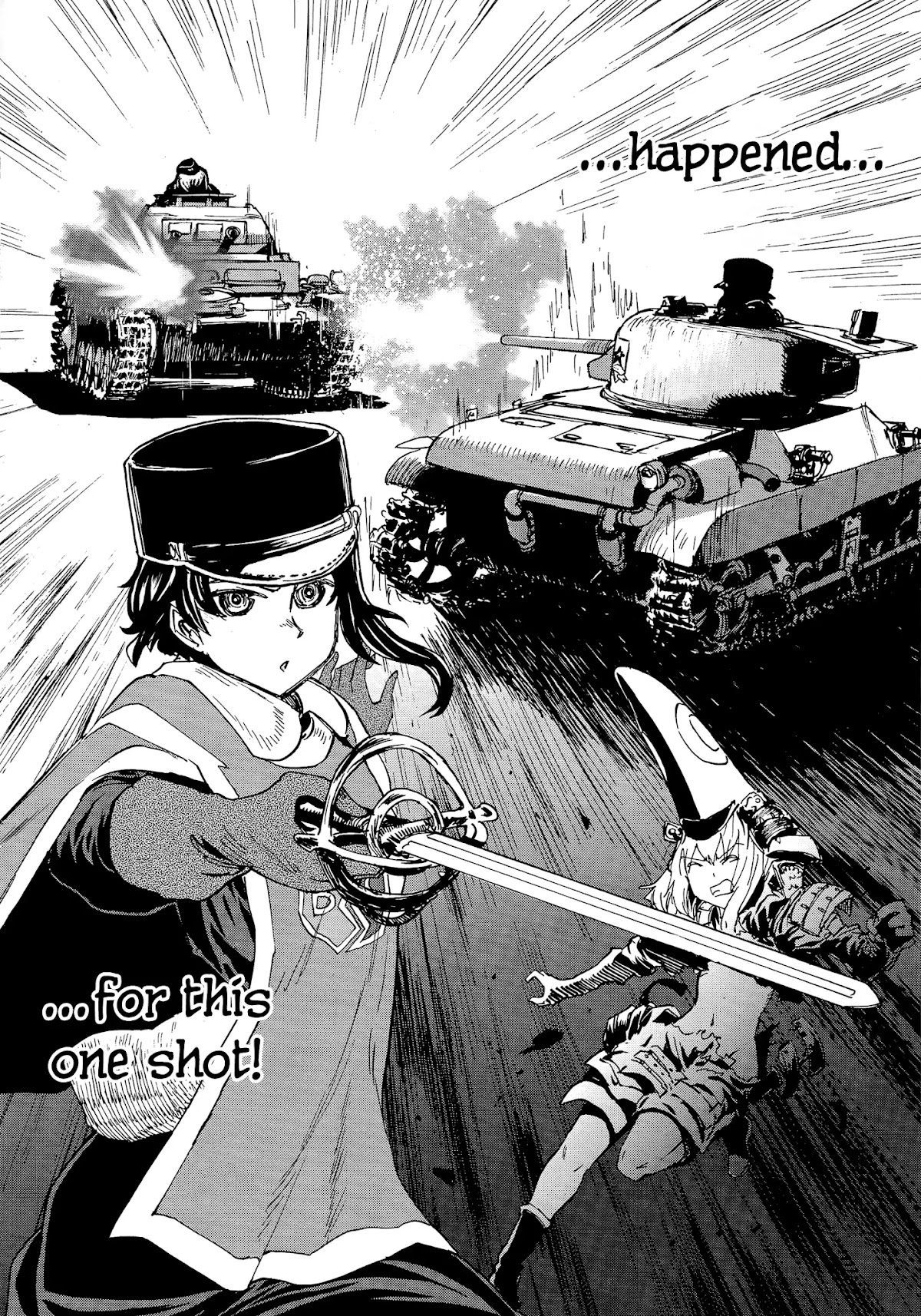 Girls & Panzer - Ribbon no Musha Chapter 20 page 38 - Chapter 20: Kuromorimine Strikes Back - Part 6