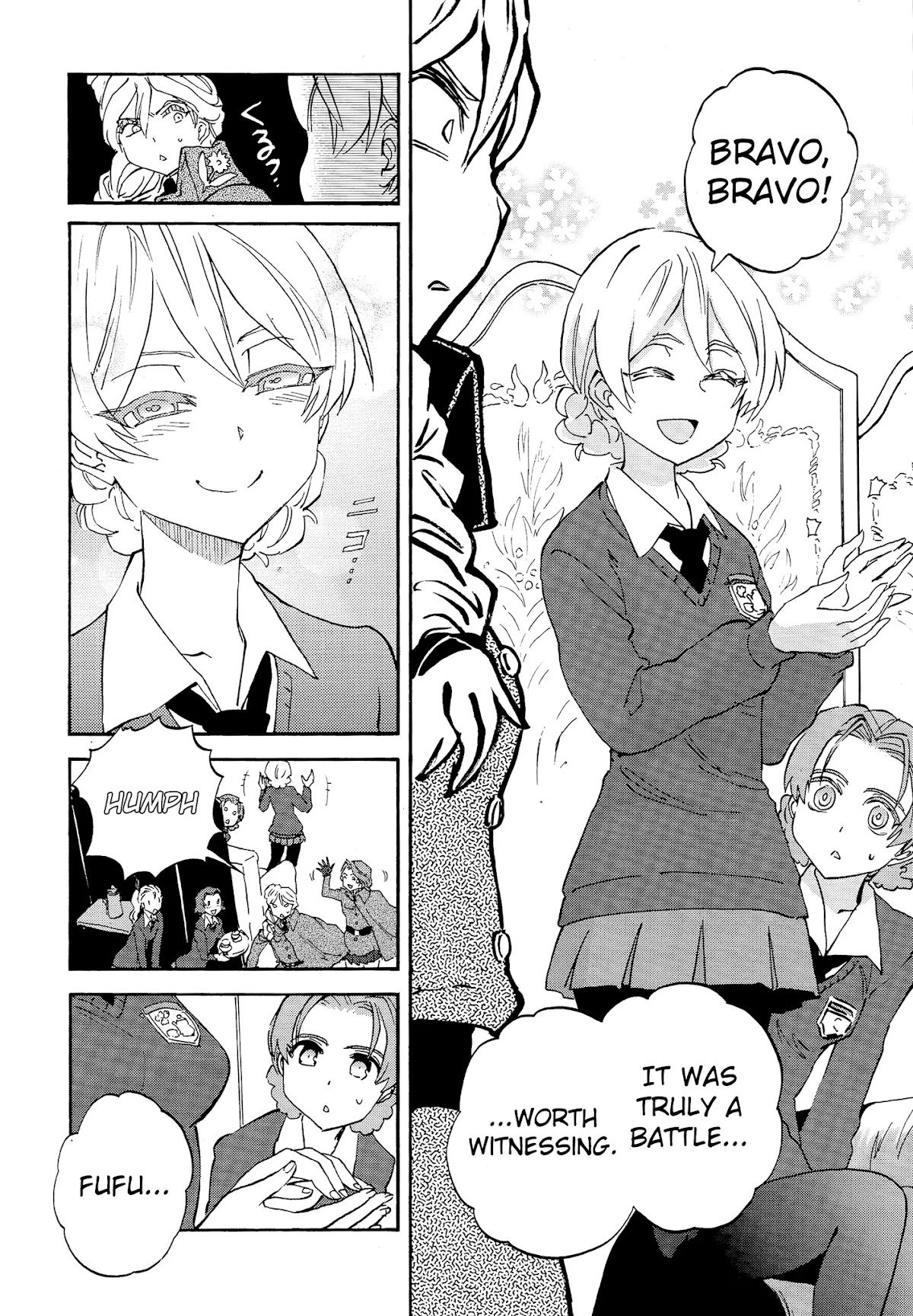 Girls & Panzer - Ribbon no Musha Chapter 20 page 42 - Chapter 20: Kuromorimine Strikes Back - Part 6