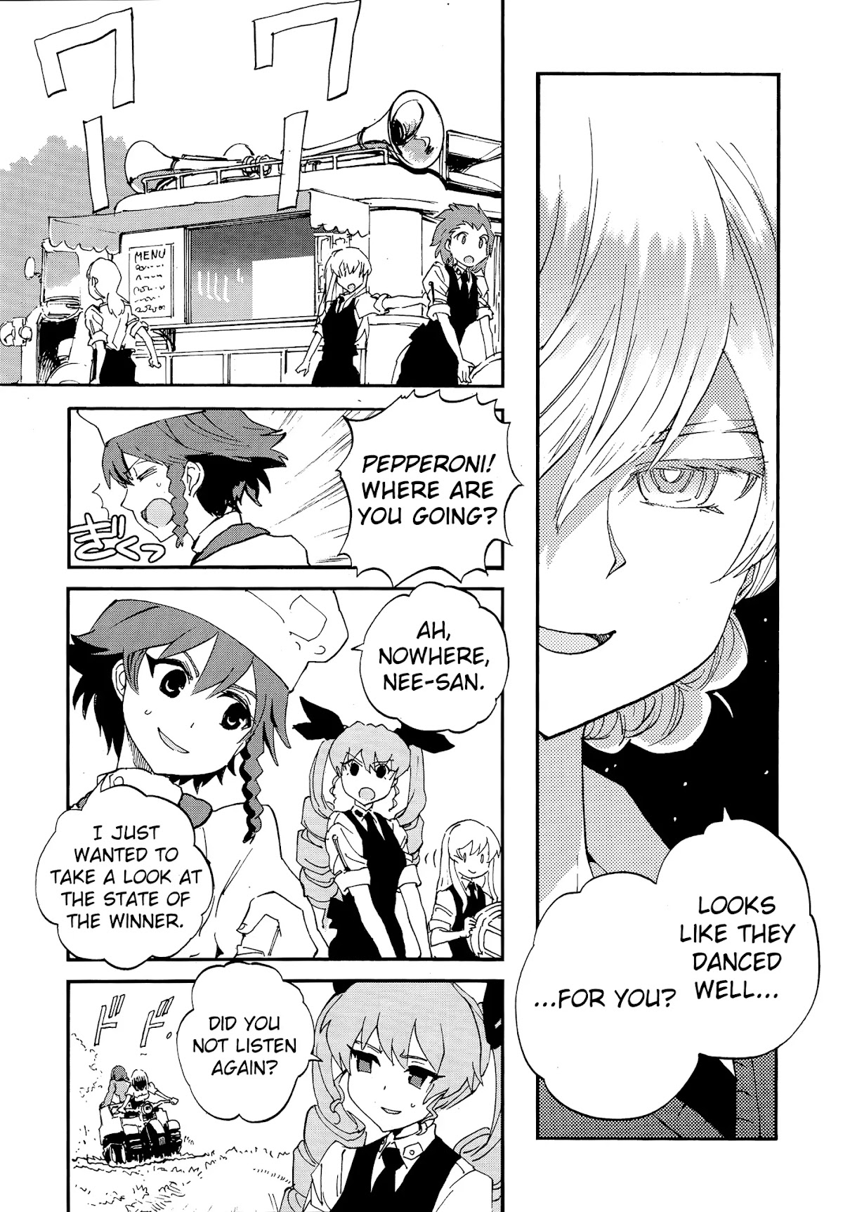 Girls & Panzer - Ribbon no Musha Chapter 20 page 43 - Chapter 20: Kuromorimine Strikes Back - Part 6