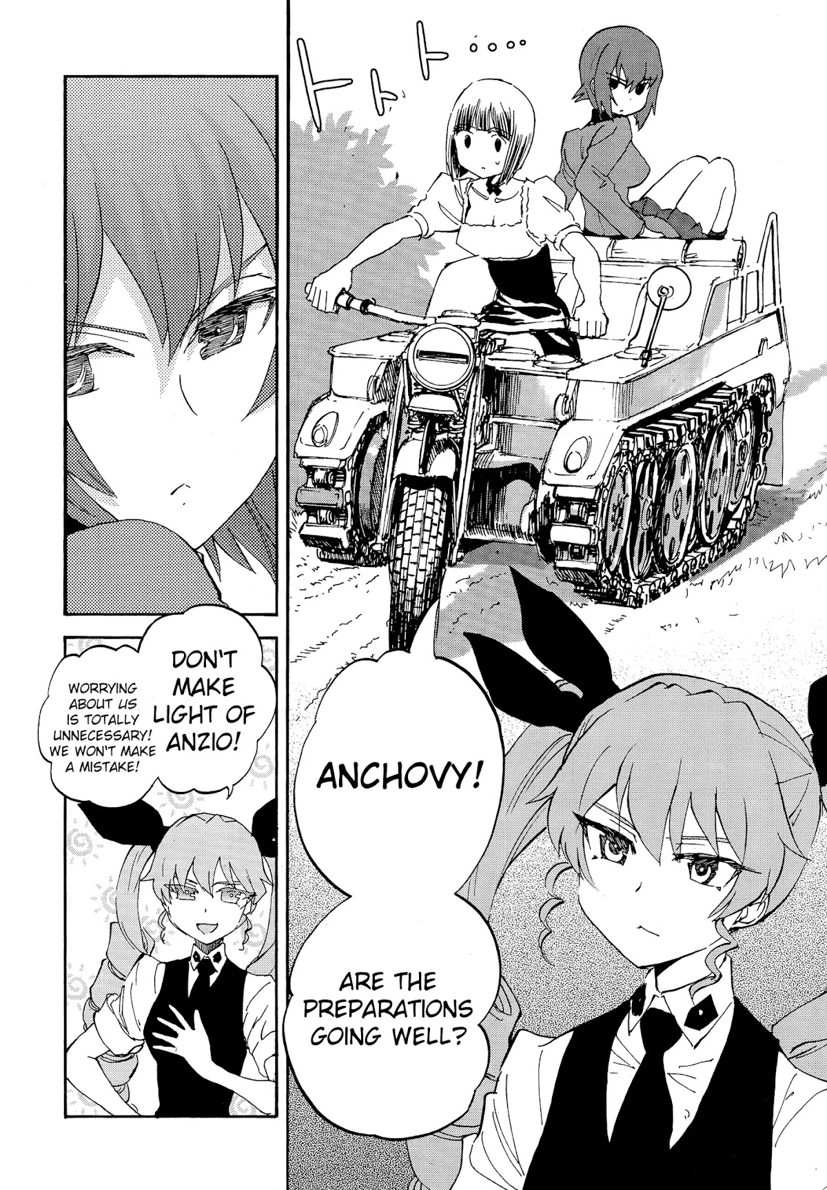 Girls & Panzer - Ribbon no Musha Chapter 20 page 44 - Chapter 20: Kuromorimine Strikes Back - Part 6