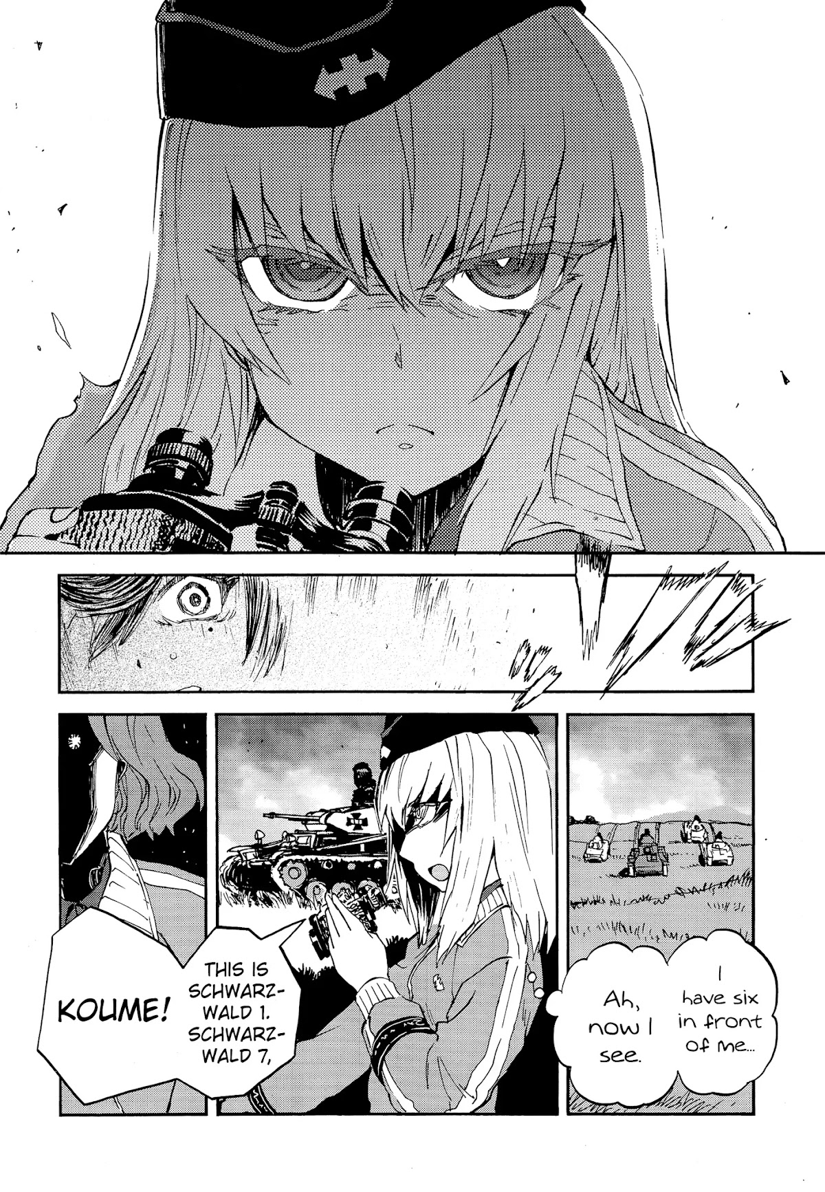 Girls & Panzer - Ribbon no Musha Chapter 20 page 6 - Chapter 20: Kuromorimine Strikes Back - Part 6