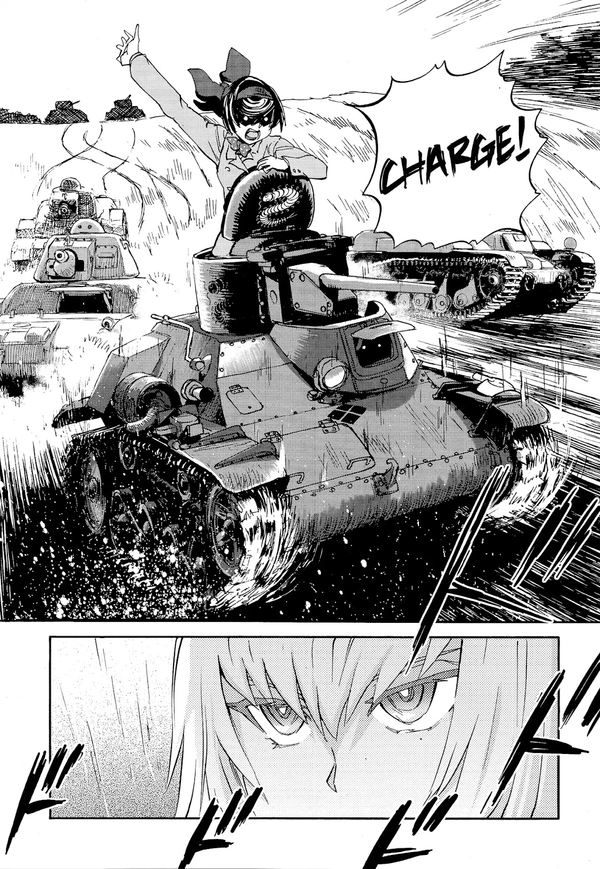Girls & Panzer - Ribbon no Musha Chapter 20 page 9 - Chapter 20: Kuromorimine Strikes Back - Part 6