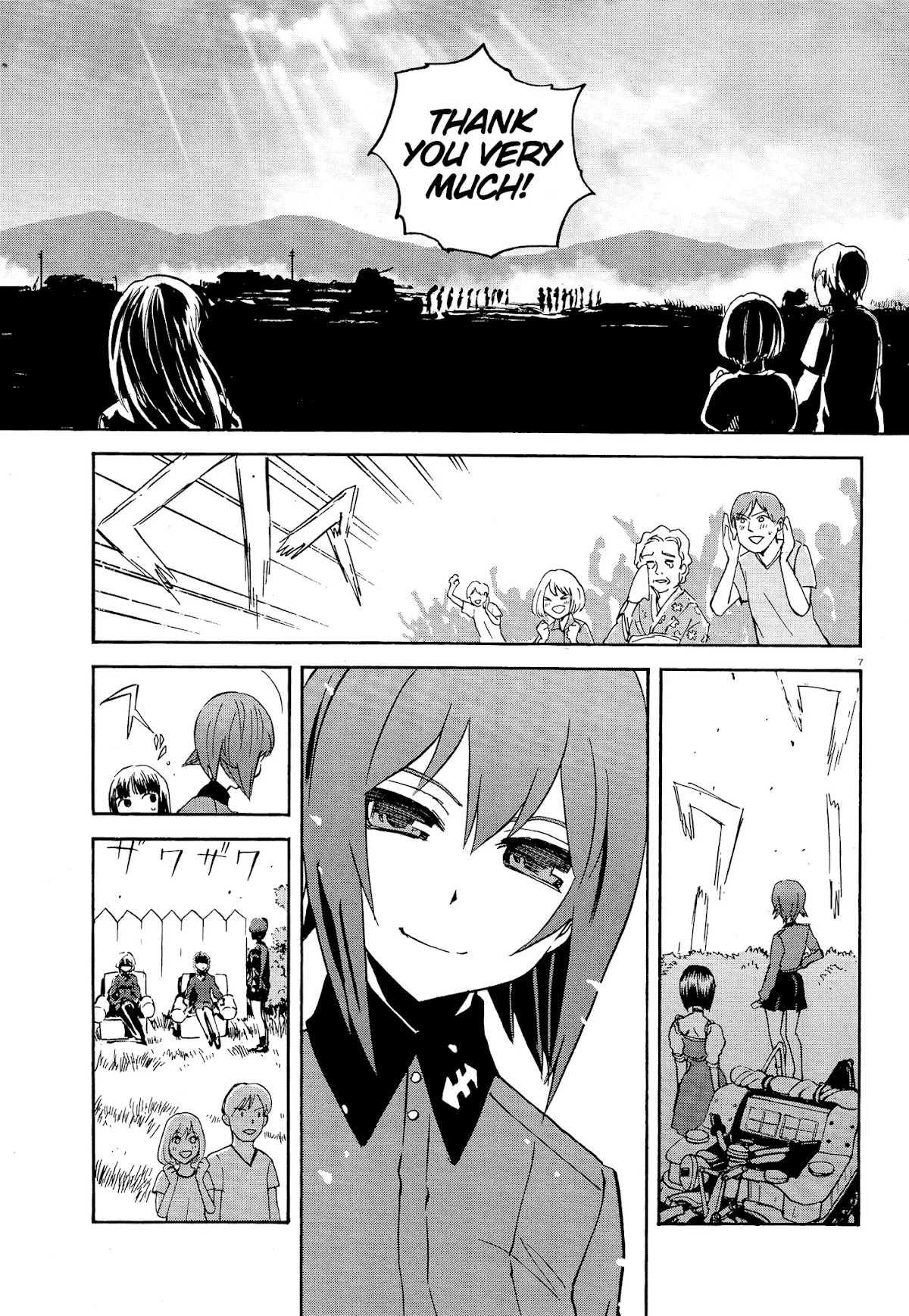 Girls & Panzer - Ribbon no Musha Chapter 21 page 10 - Chapter 21: Kuromorimine Strikes Back - Part 7