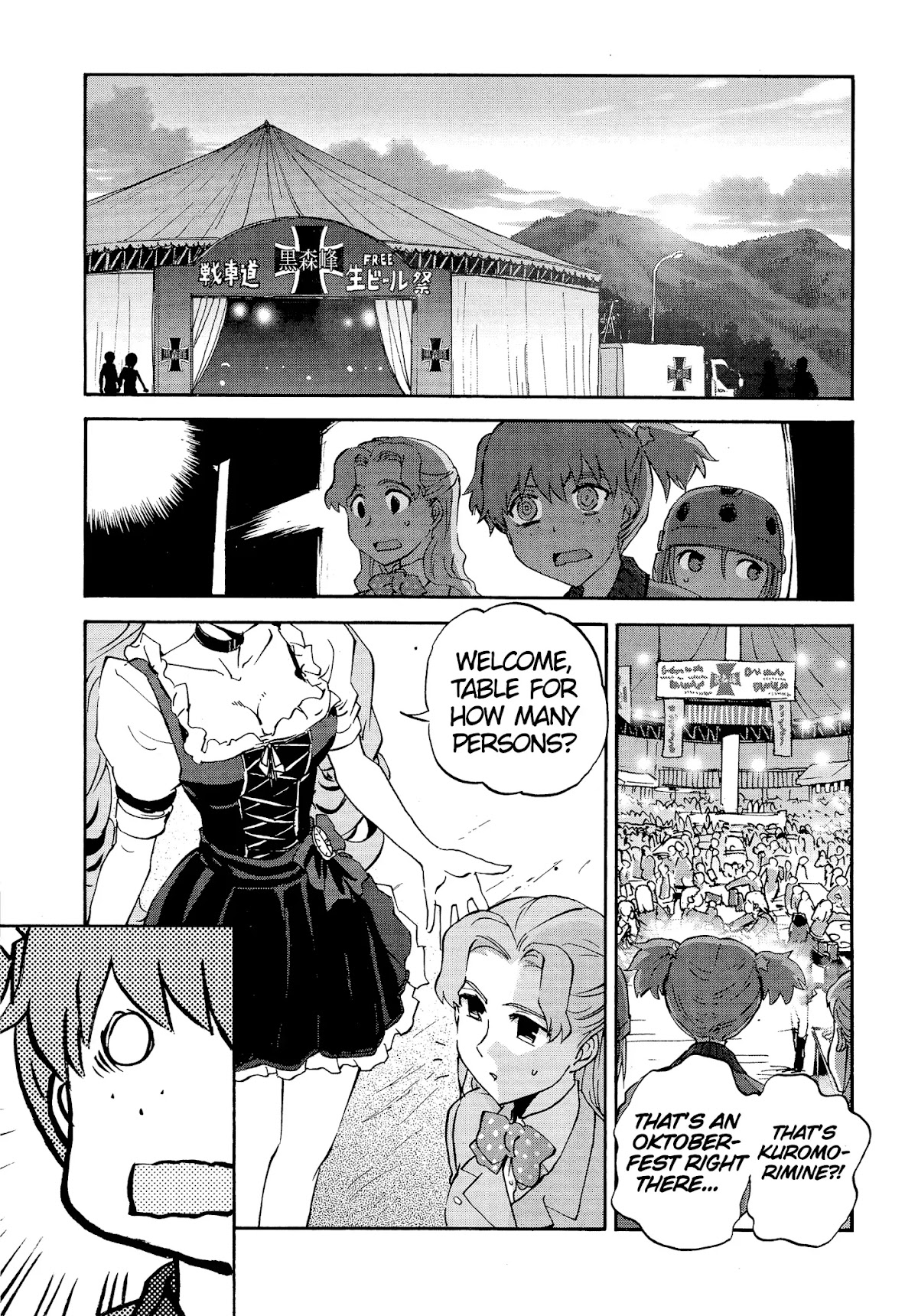 Girls & Panzer - Ribbon no Musha Chapter 21 page 12 - Chapter 21: Kuromorimine Strikes Back - Part 7