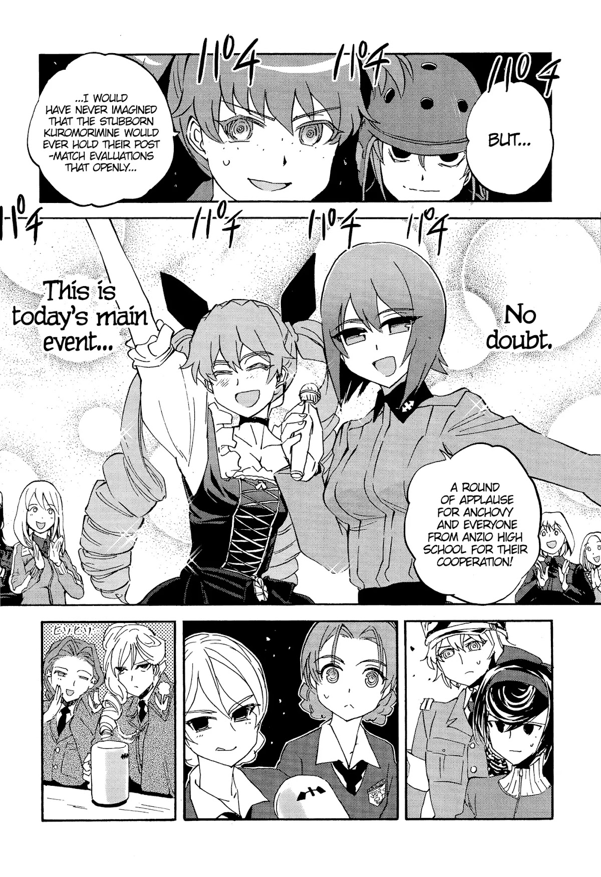 Girls & Panzer - Ribbon no Musha Chapter 21 page 23 - Chapter 21: Kuromorimine Strikes Back - Part 7