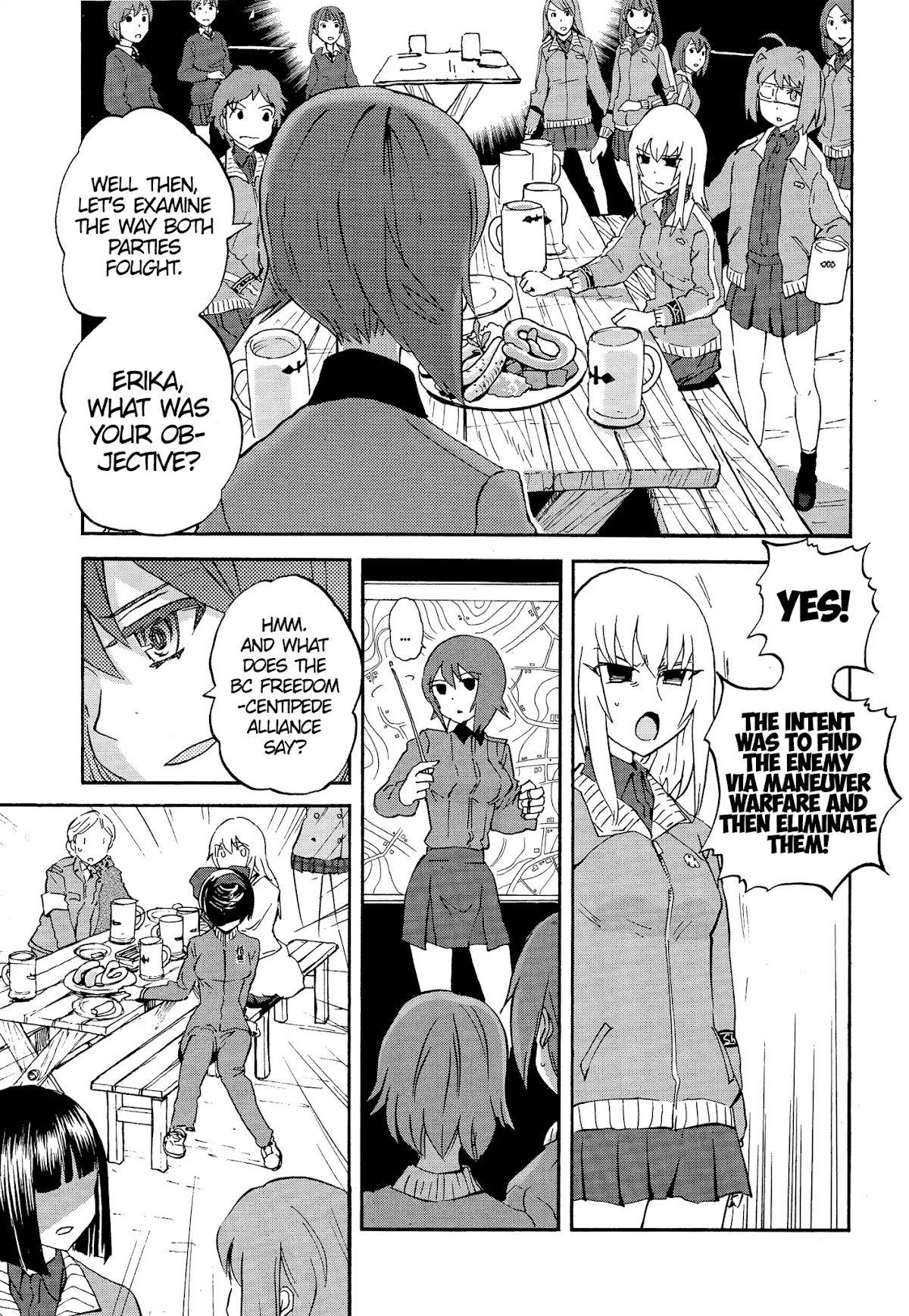 Girls & Panzer - Ribbon no Musha Chapter 21 page 24 - Chapter 21: Kuromorimine Strikes Back - Part 7