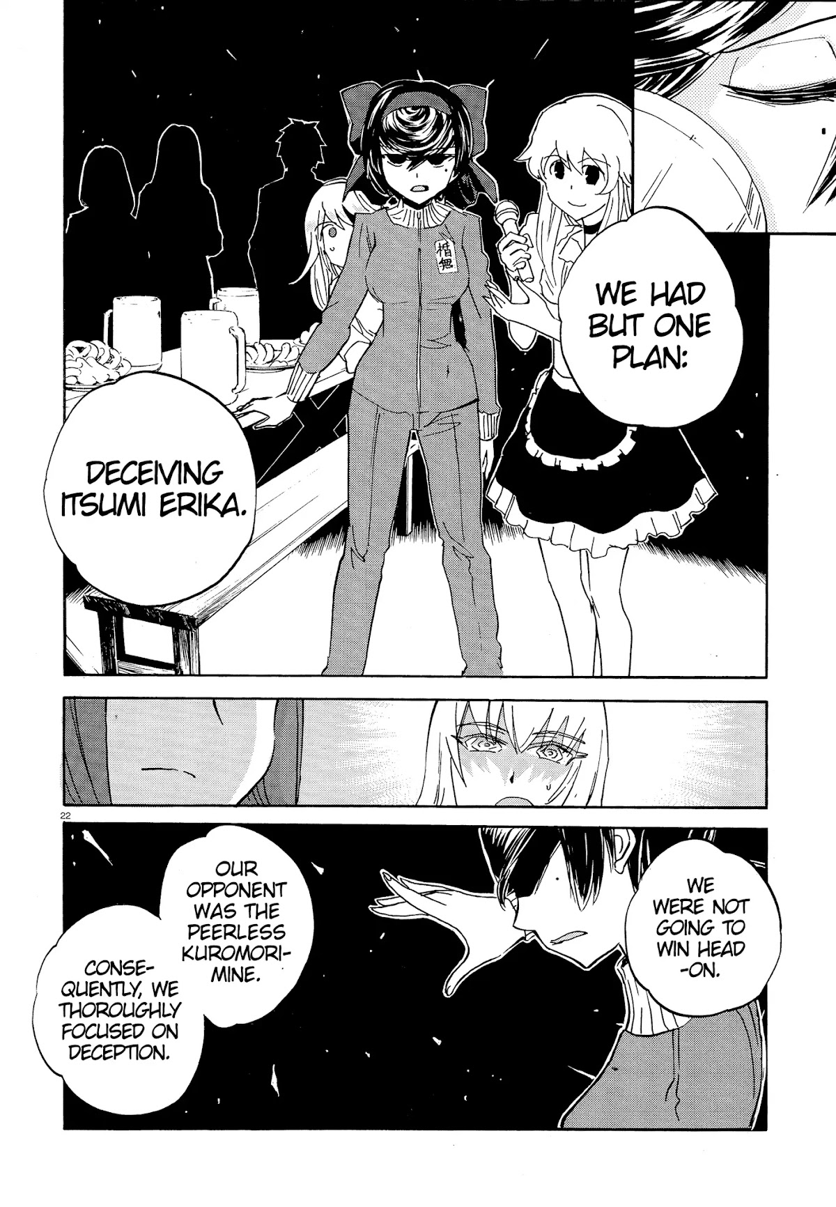 Girls & Panzer - Ribbon no Musha Chapter 21 page 25 - Chapter 21: Kuromorimine Strikes Back - Part 7