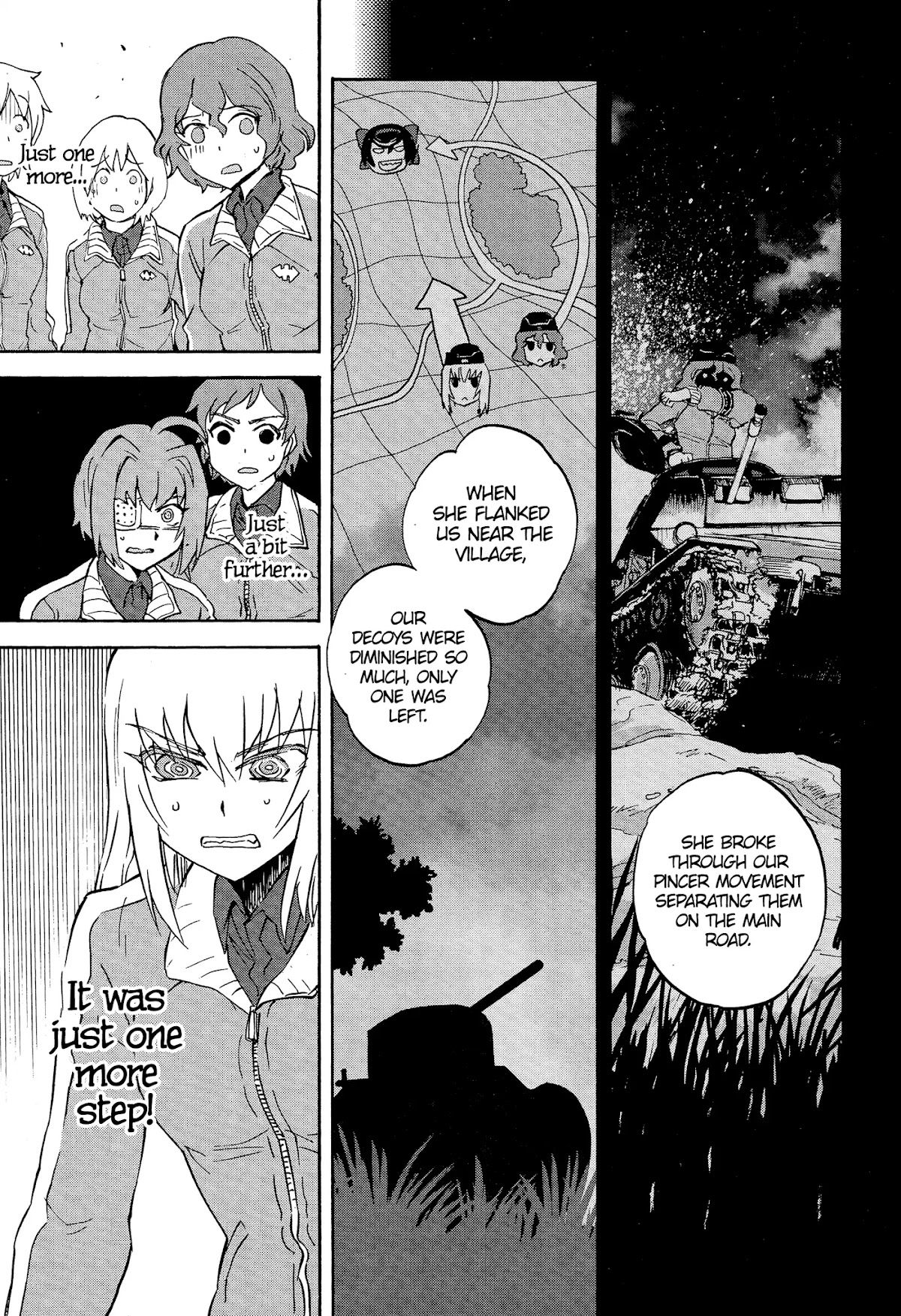 Girls & Panzer - Ribbon no Musha Chapter 21 page 28 - Chapter 21: Kuromorimine Strikes Back - Part 7