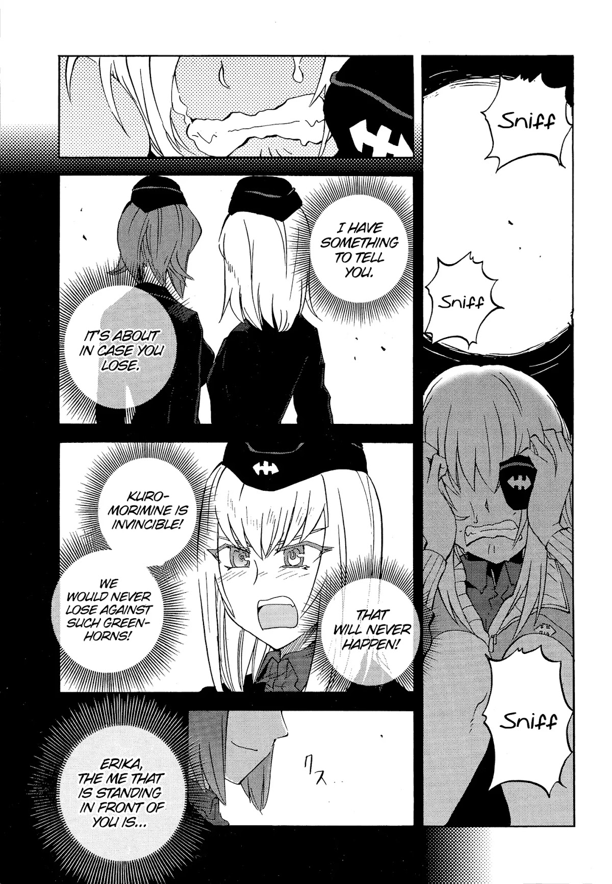 Girls & Panzer - Ribbon no Musha Chapter 21 page 4 - Chapter 21: Kuromorimine Strikes Back - Part 7
