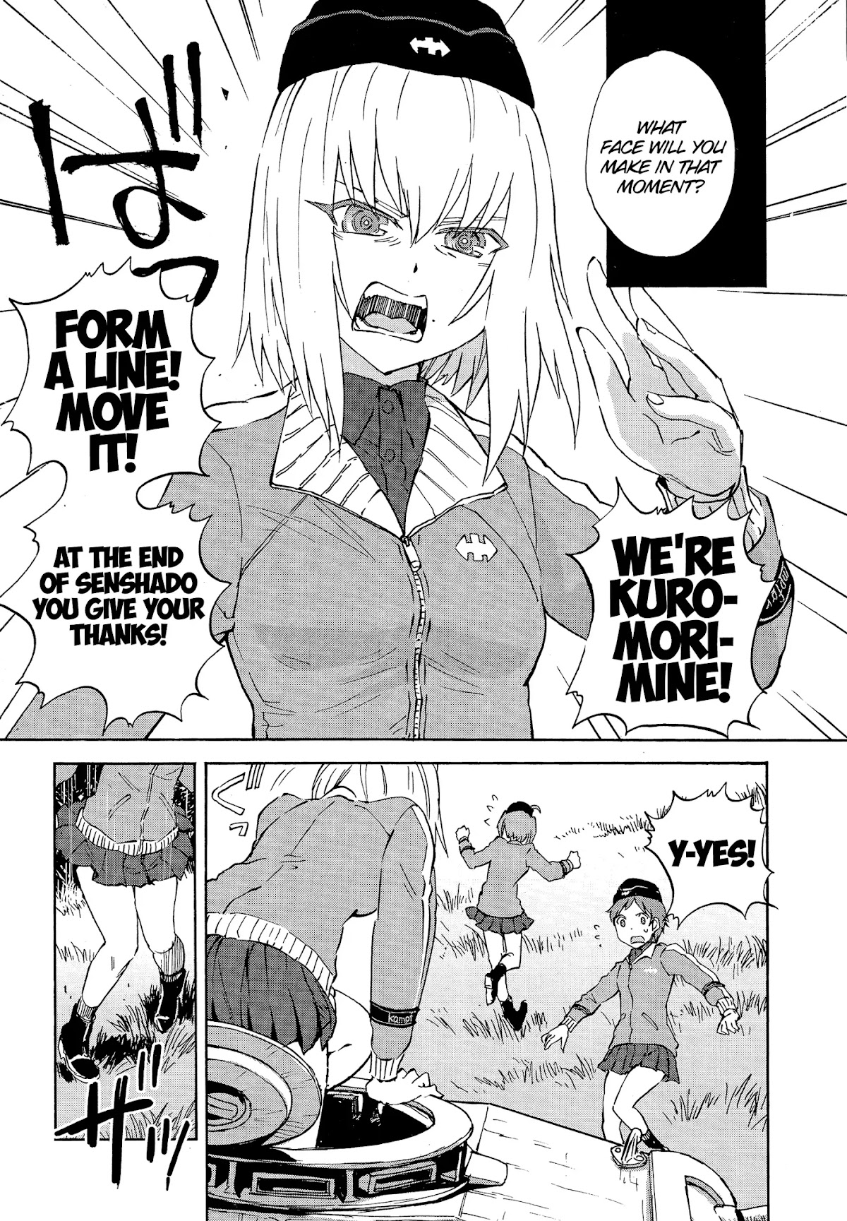 Girls & Panzer - Ribbon no Musha Chapter 21 page 7 - Chapter 21: Kuromorimine Strikes Back - Part 7