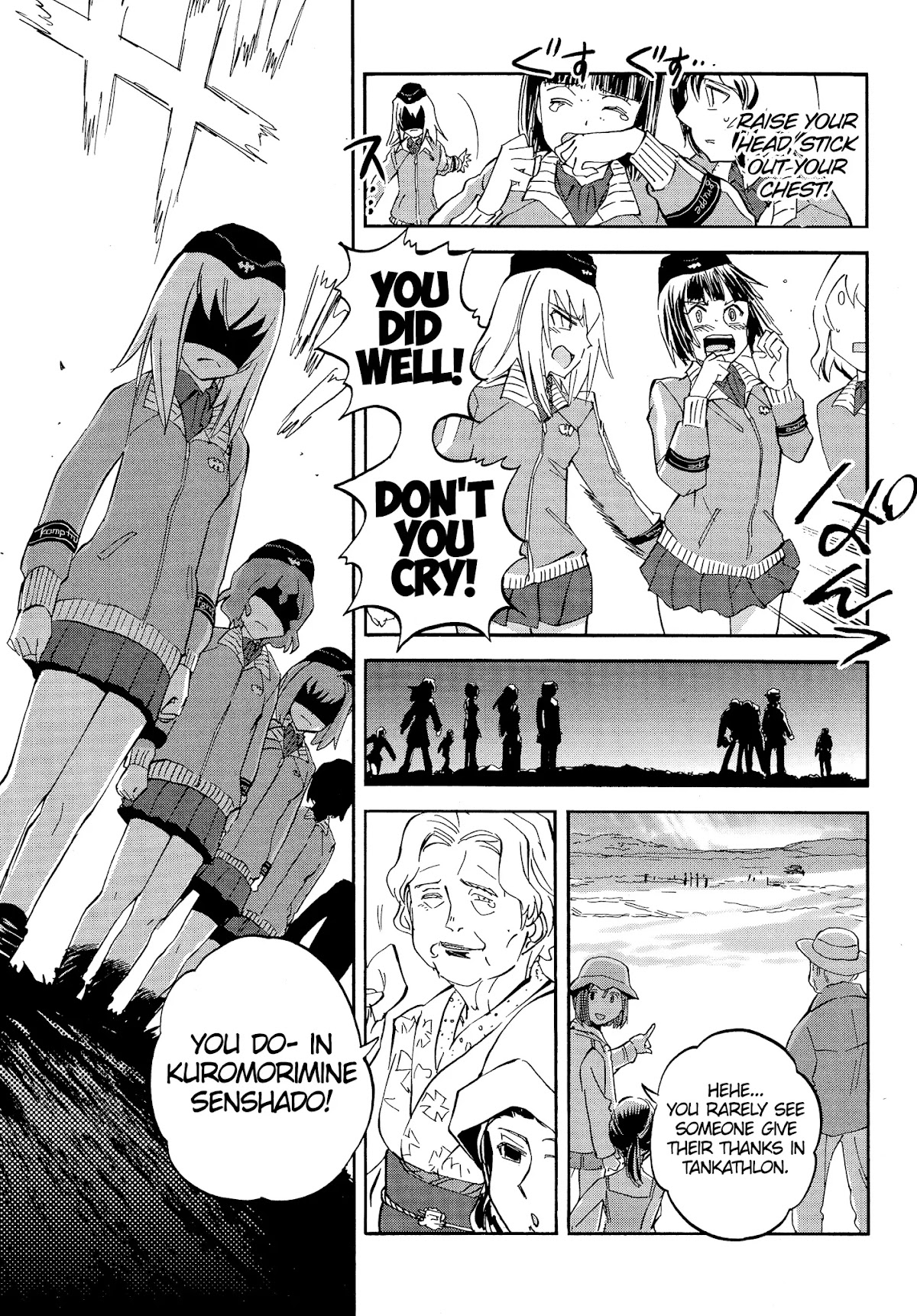 Girls & Panzer - Ribbon no Musha Chapter 21 page 8 - Chapter 21: Kuromorimine Strikes Back - Part 7