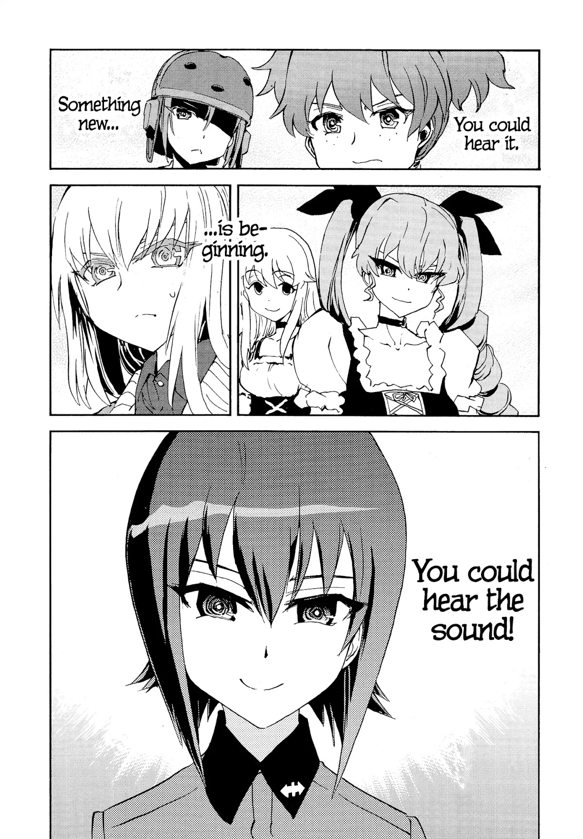 Girls & Panzer - Ribbon no Musha Chapter 22 page 17 - Chapter 22: Darjeeling's entry