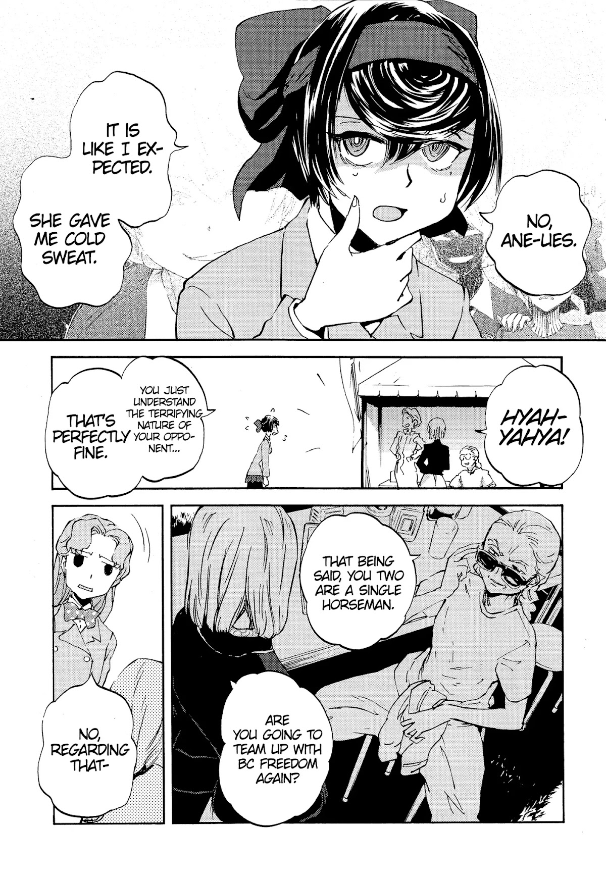 Girls & Panzer - Ribbon no Musha Chapter 22 page 23 - Chapter 22: Darjeeling's entry