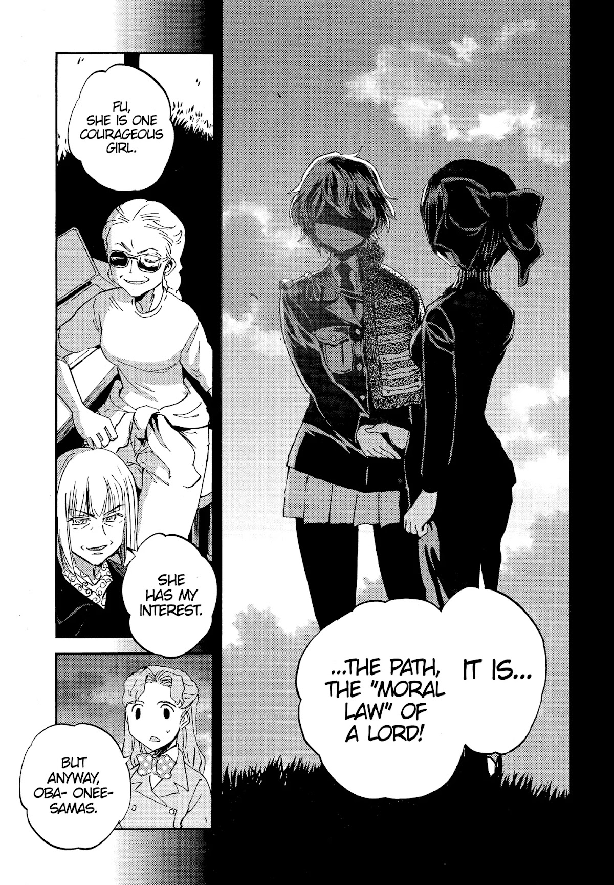 Girls & Panzer - Ribbon no Musha Chapter 22 page 25 - Chapter 22: Darjeeling's entry