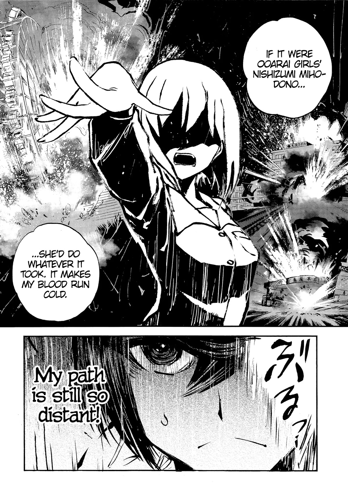Girls & Panzer - Ribbon no Musha Chapter 22 page 28 - Chapter 22: Darjeeling's entry