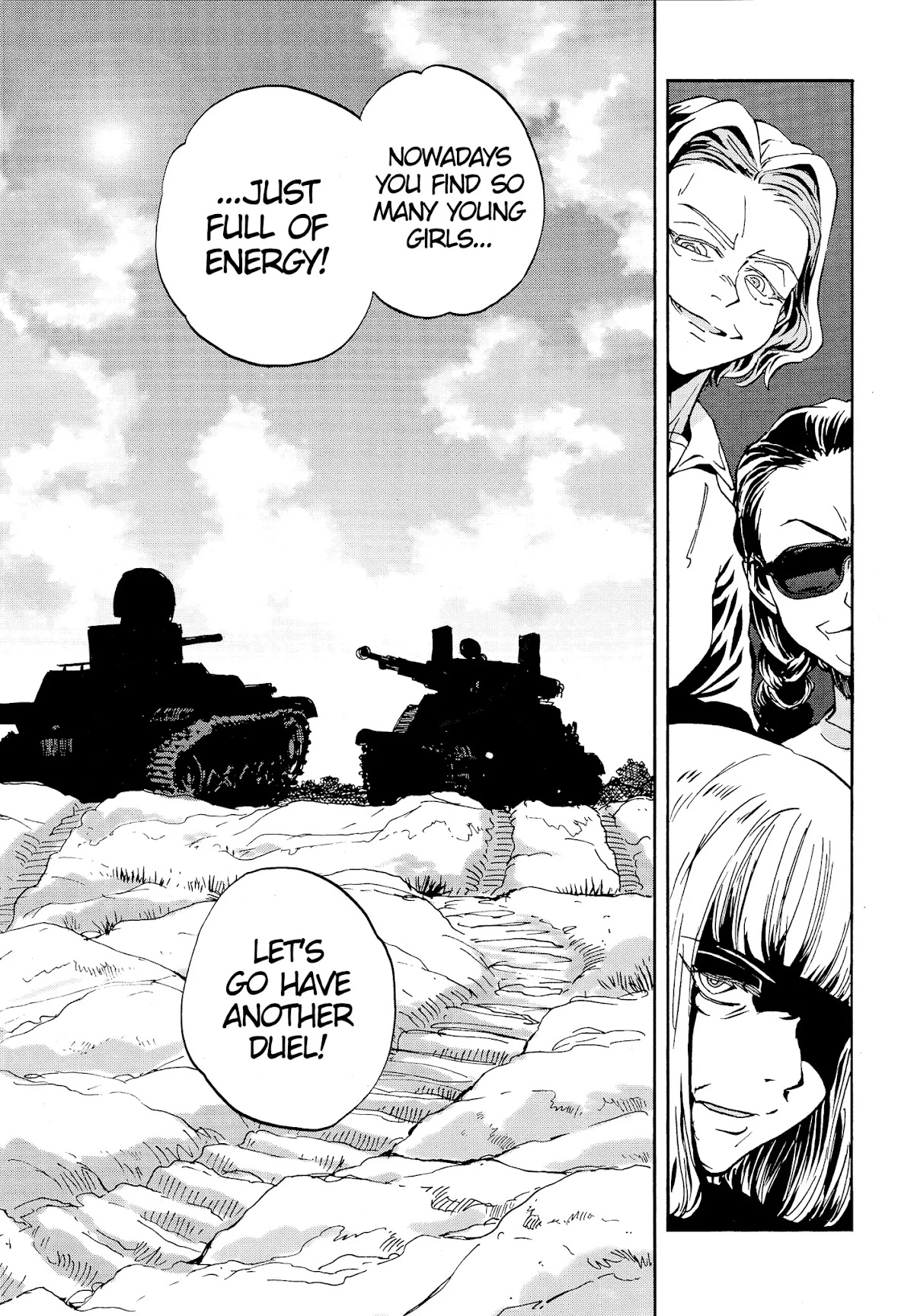 Girls & Panzer - Ribbon no Musha Chapter 22 page 29 - Chapter 22: Darjeeling's entry