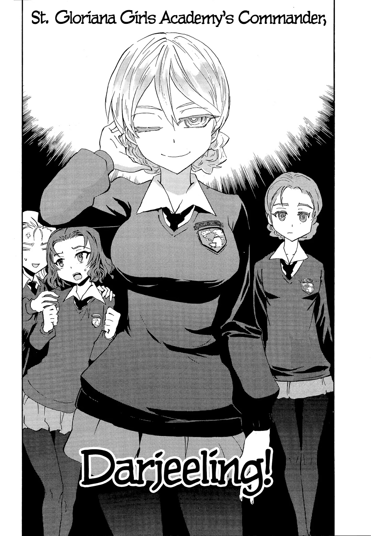 Girls & Panzer - Ribbon no Musha Chapter 22 page 4 - Chapter 22: Darjeeling's entry
