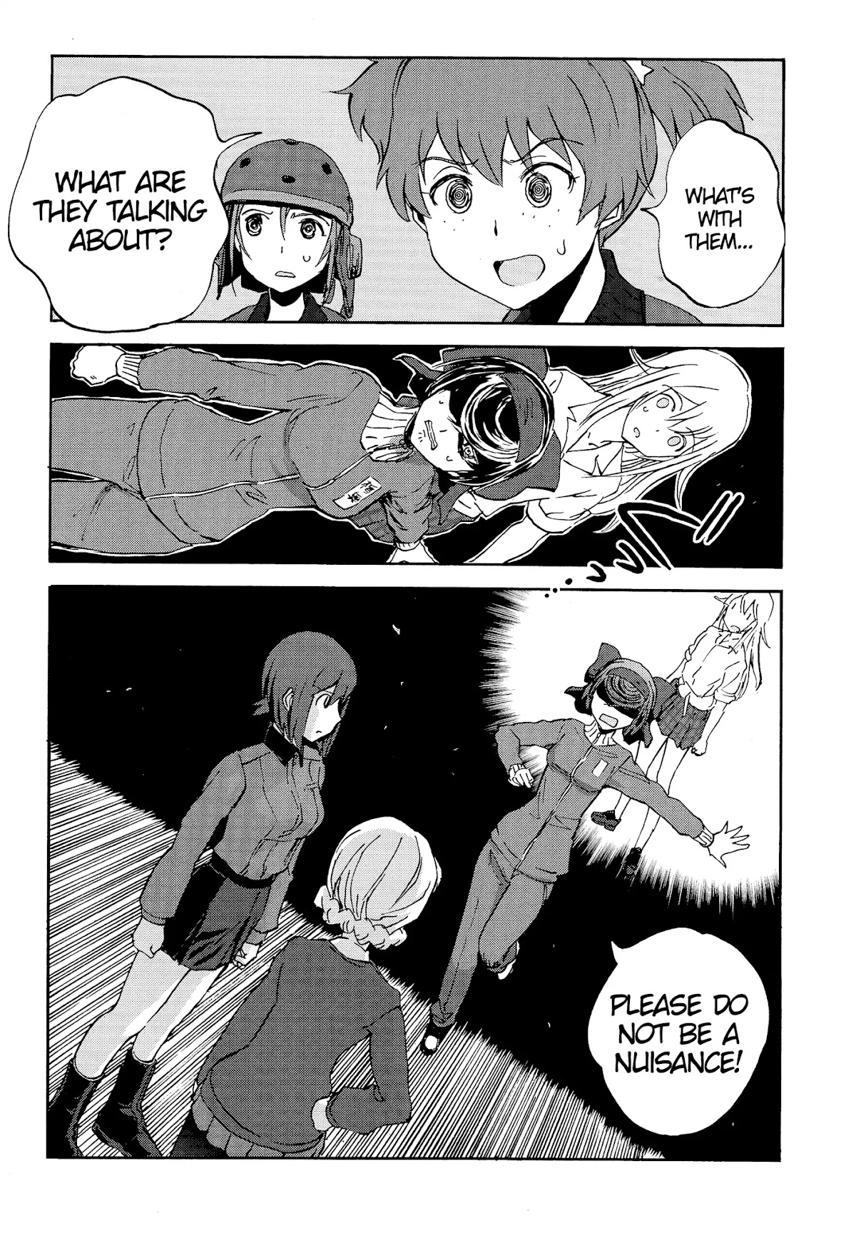 Girls & Panzer - Ribbon no Musha Chapter 22 page 6 - Chapter 22: Darjeeling's entry