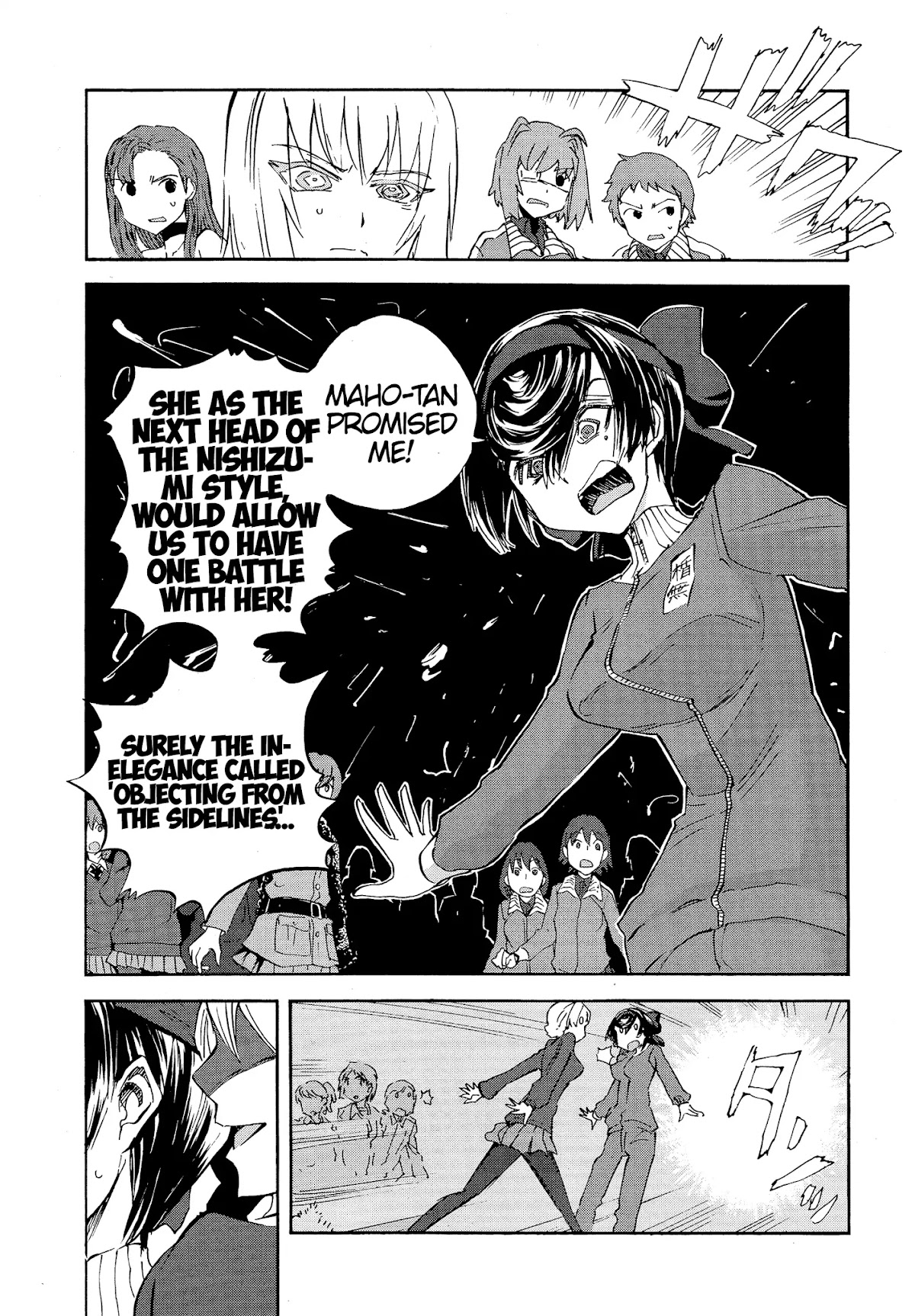 Girls & Panzer - Ribbon no Musha Chapter 22 page 7 - Chapter 22: Darjeeling's entry