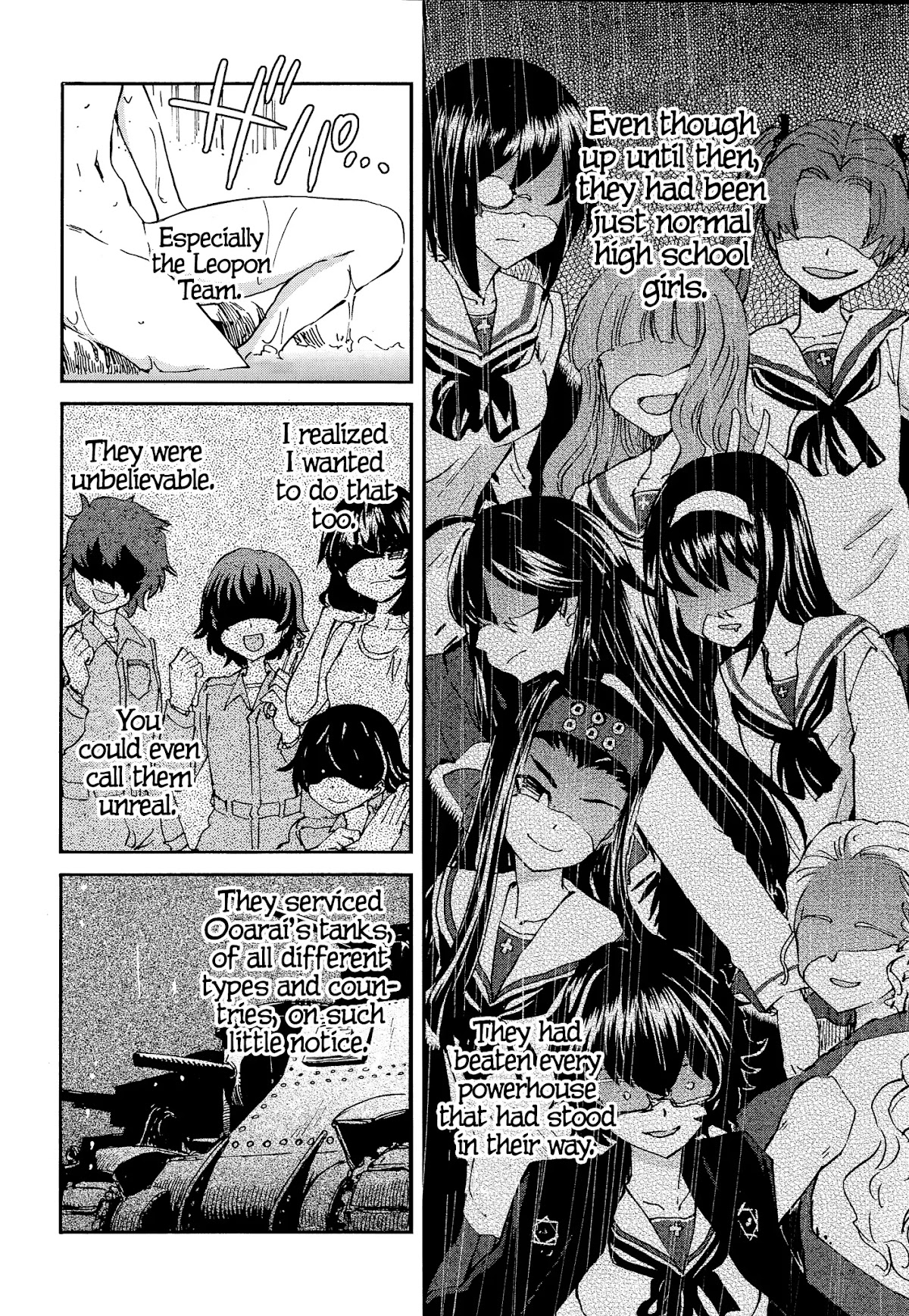 Girls & Panzer - Ribbon no Musha Chapter 23 page 14 - Chapter 23: To each their own emotions - Part 1