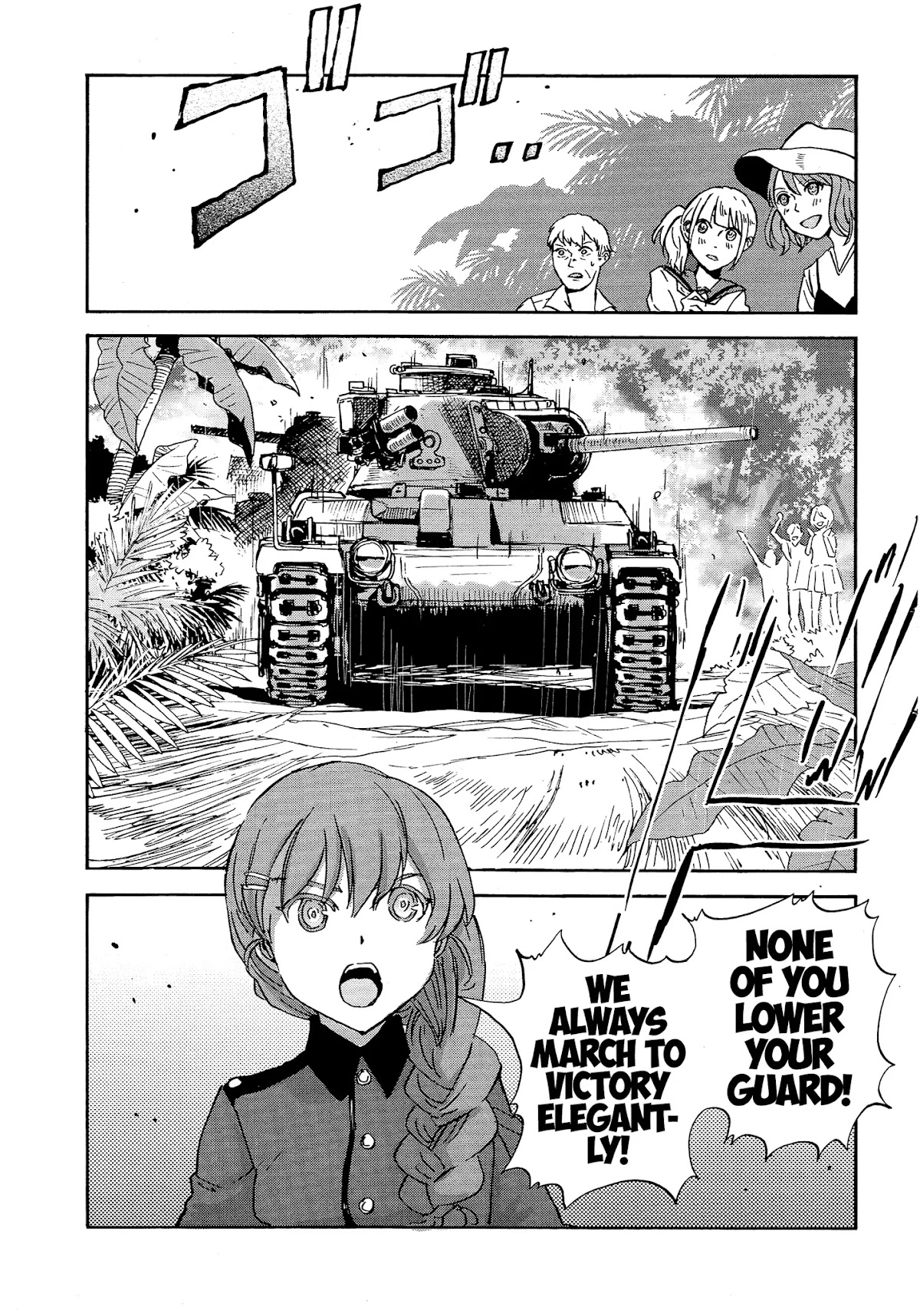 Girls & Panzer - Ribbon no Musha Chapter 23 page 21 - Chapter 23: To each their own emotions - Part 1