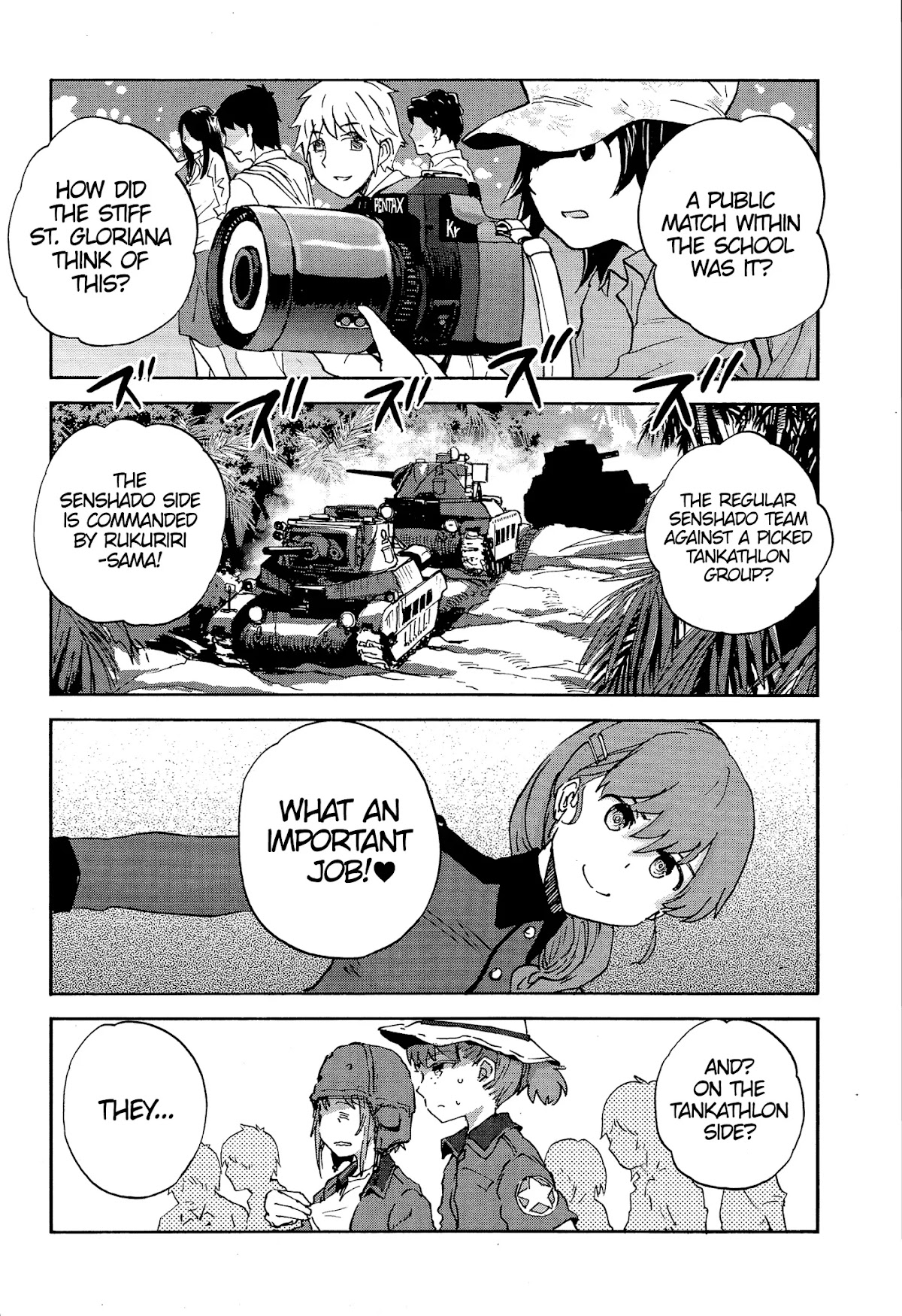 Girls & Panzer - Ribbon no Musha Chapter 23 page 22 - Chapter 23: To each their own emotions - Part 1