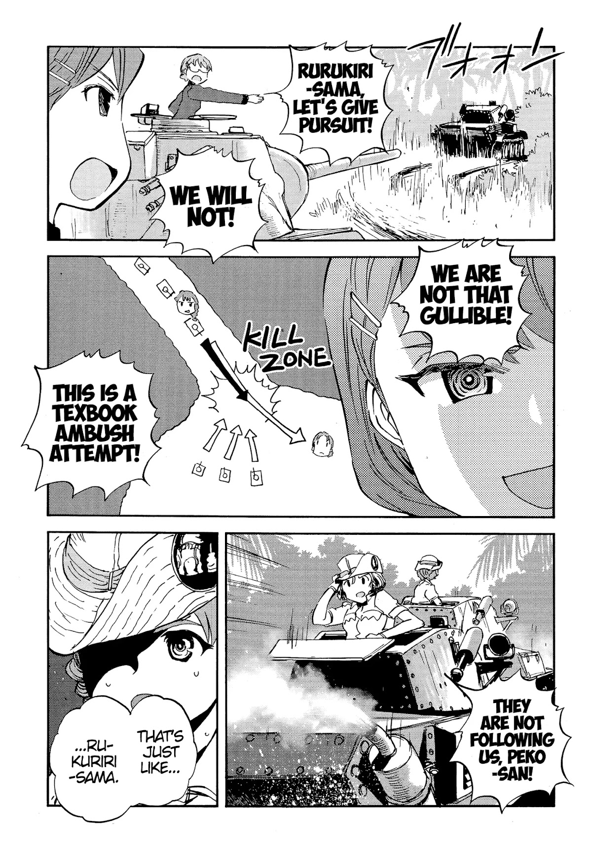 Girls & Panzer - Ribbon no Musha Chapter 23 page 25 - Chapter 23: To each their own emotions - Part 1