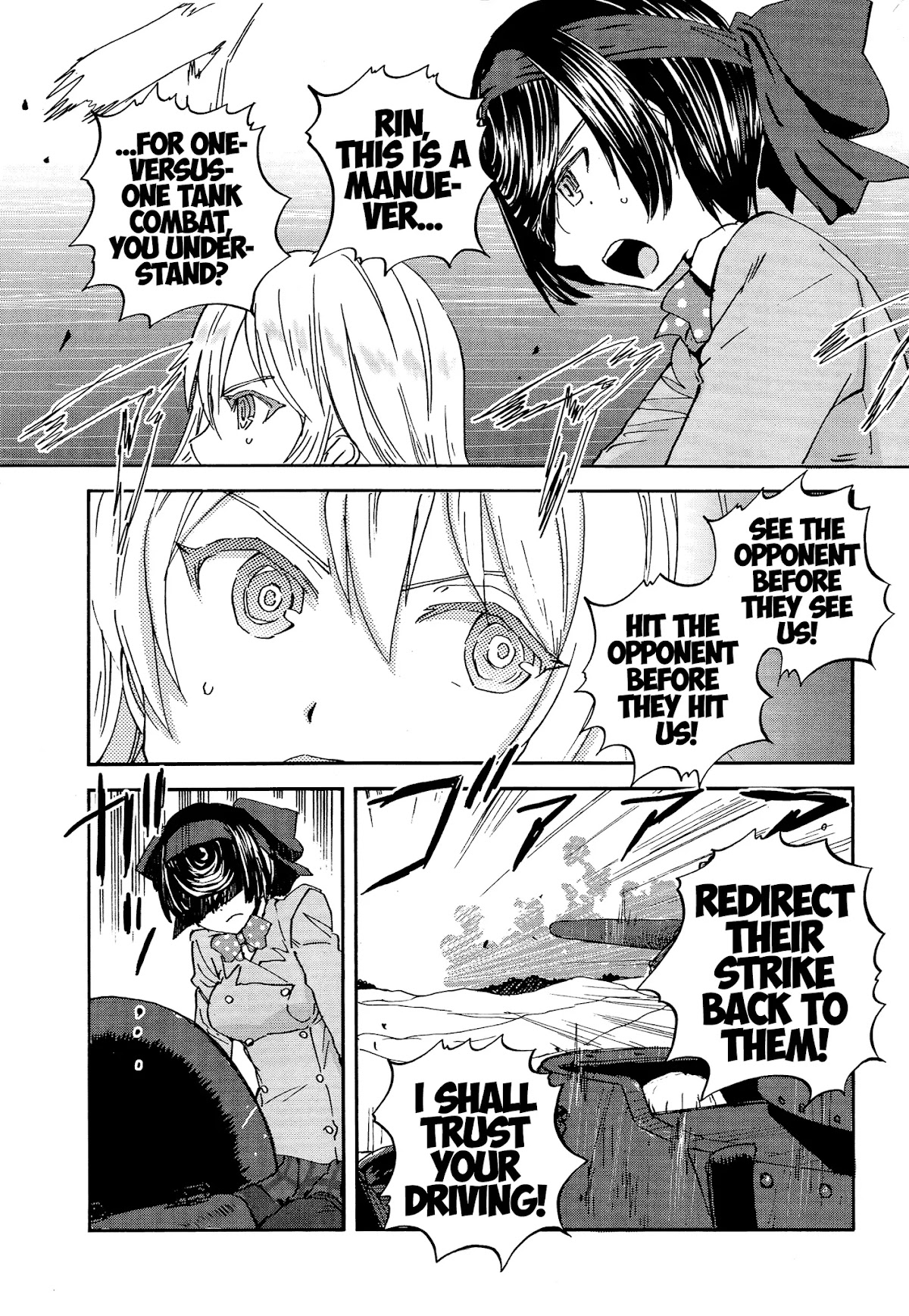 Girls & Panzer - Ribbon no Musha Chapter 23 page 3 - Chapter 23: To each their own emotions - Part 1