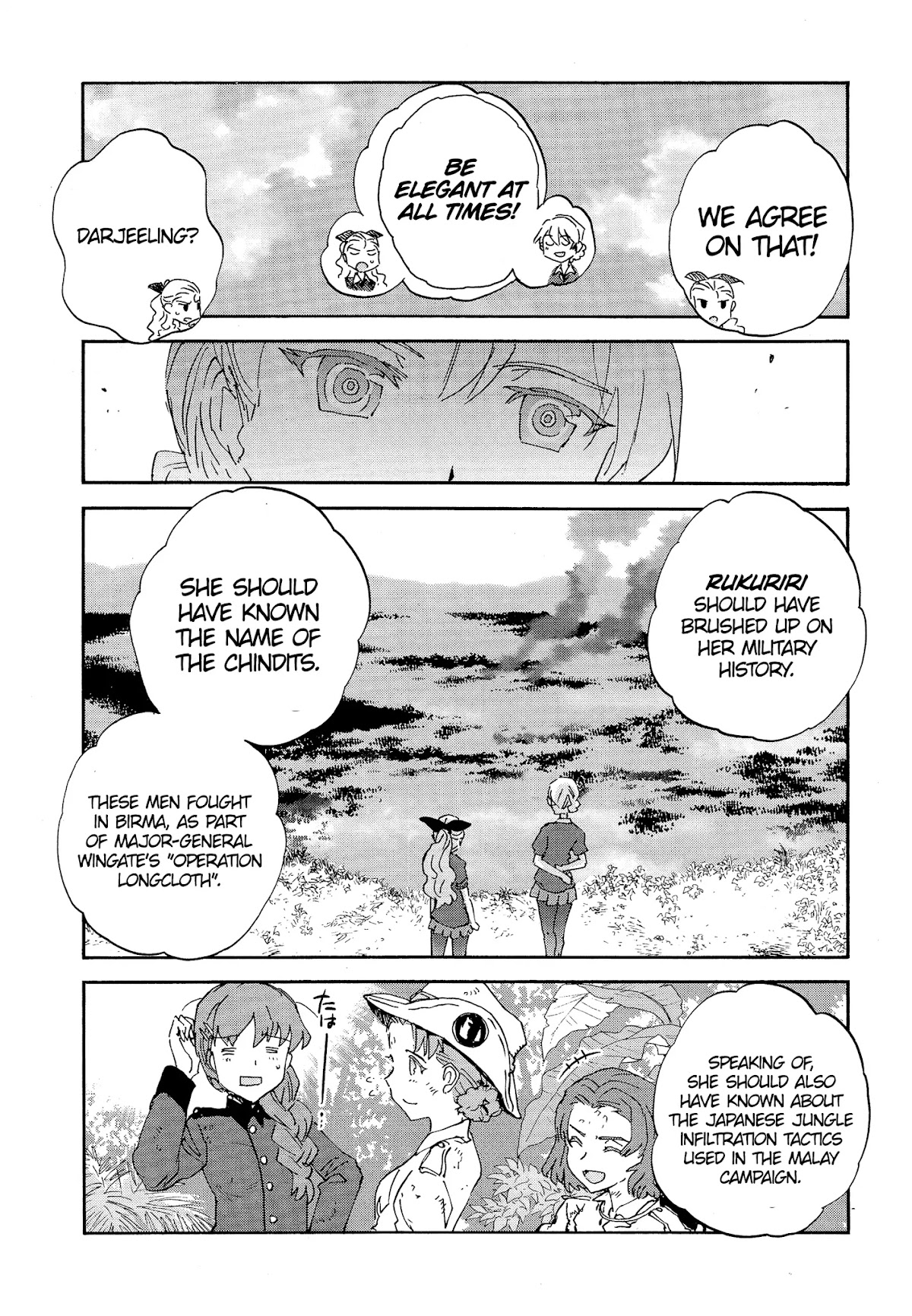 Girls & Panzer - Ribbon no Musha Chapter 23 page 33 - Chapter 23: To each their own emotions - Part 1