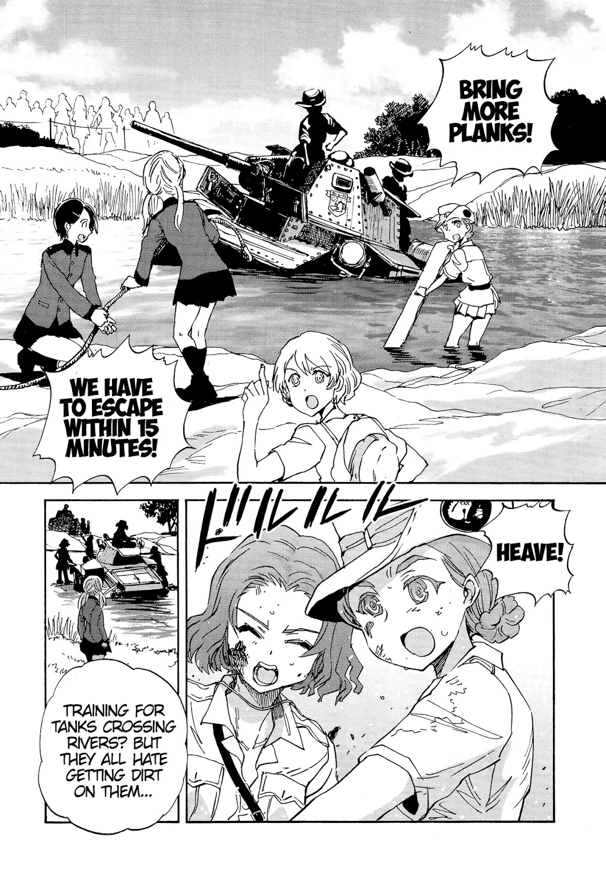 Girls & Panzer - Ribbon no Musha Chapter 23 page 36 - Chapter 23: To each their own emotions - Part 1