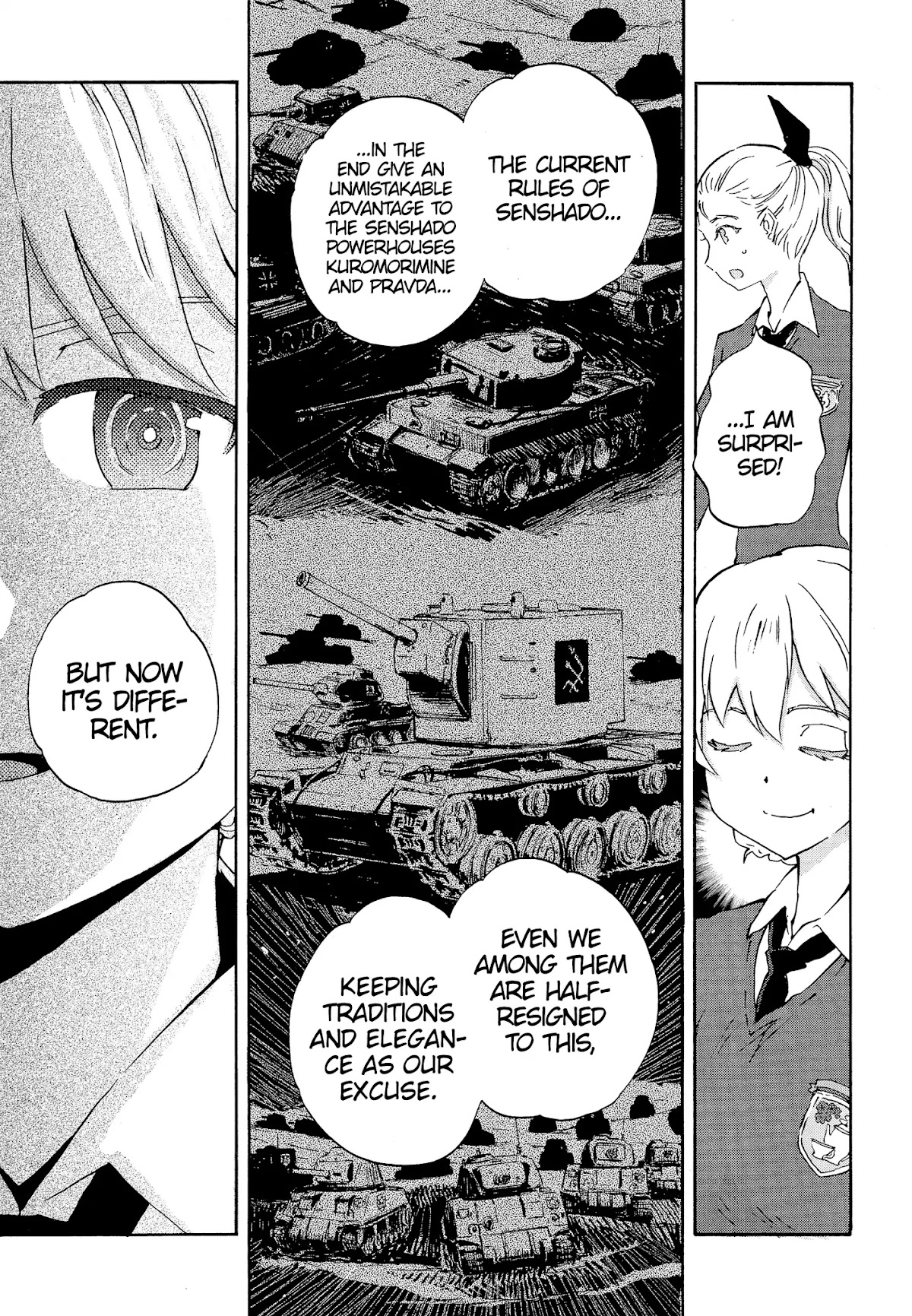 Girls & Panzer - Ribbon no Musha Chapter 23 page 37 - Chapter 23: To each their own emotions - Part 1