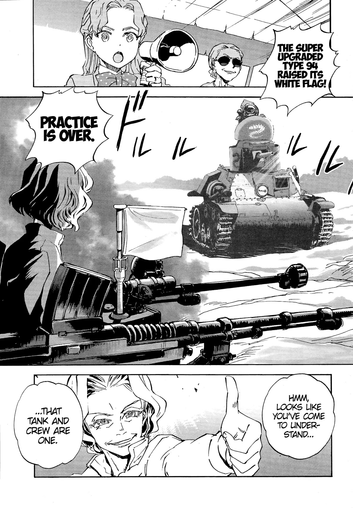 Girls & Panzer - Ribbon no Musha Chapter 23 page 7 - Chapter 23: To each their own emotions - Part 1