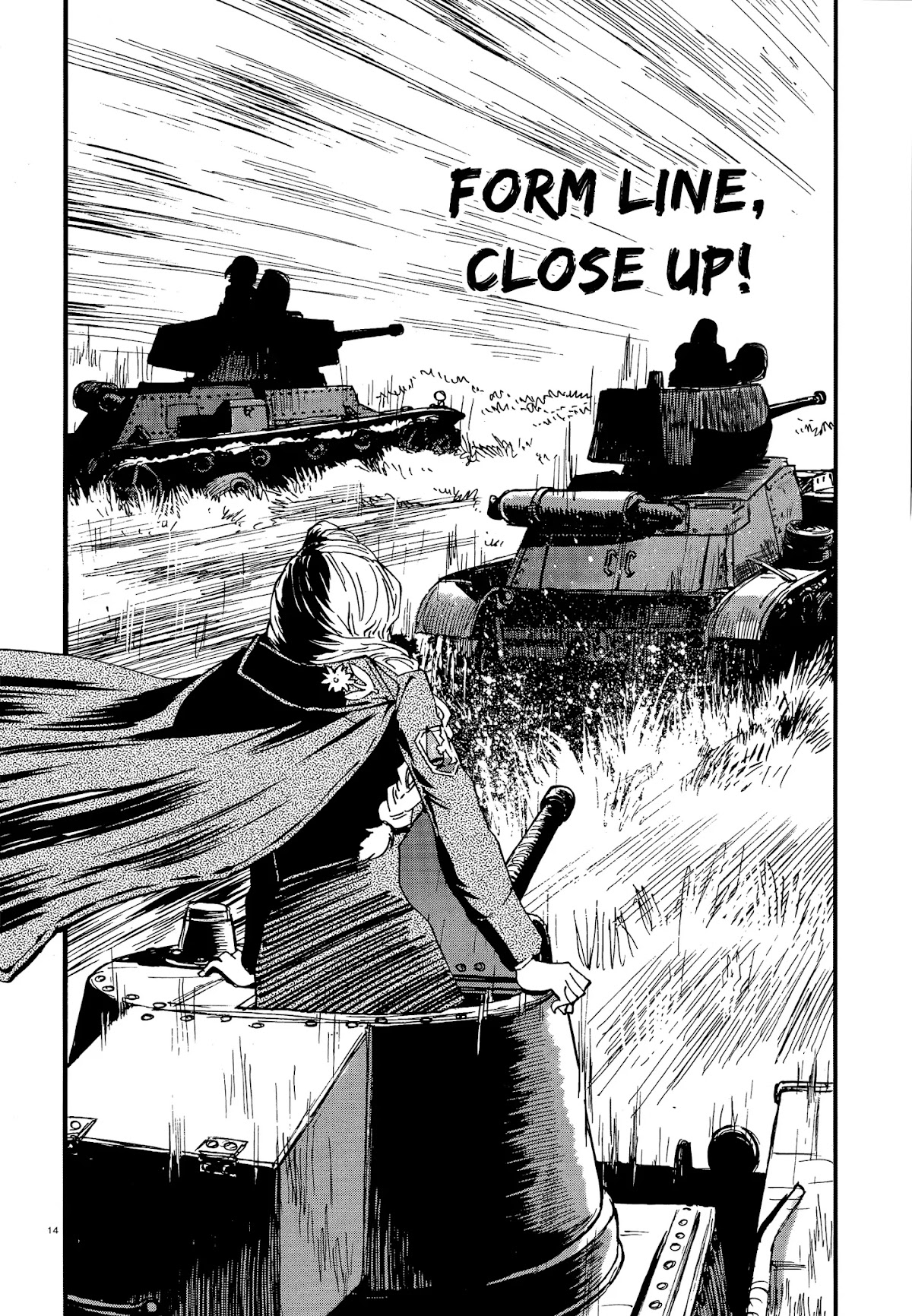 Girls & Panzer - Ribbon no Musha Chapter 24 page 13 - Chapter 24: Uszka's Feelings