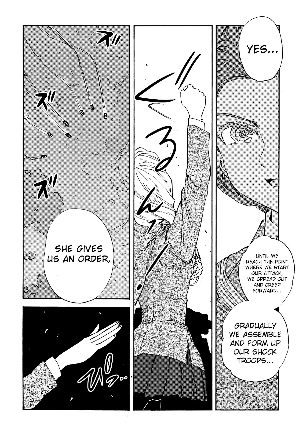 Girls & Panzer - Ribbon no Musha Chapter 24 page 14 - Chapter 24: Uszka's Feelings