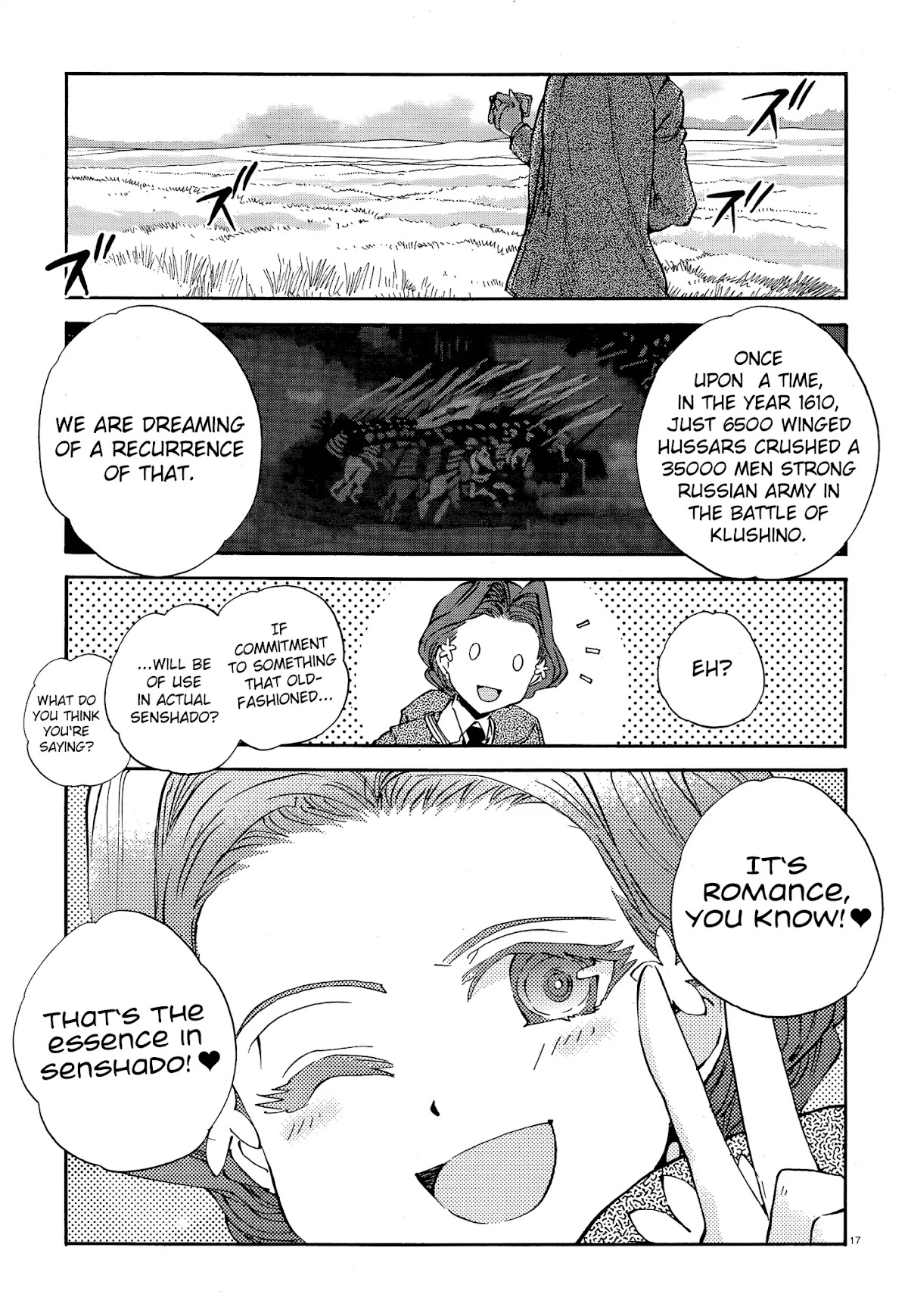 Girls & Panzer - Ribbon no Musha Chapter 24 page 16 - Chapter 24: Uszka's Feelings