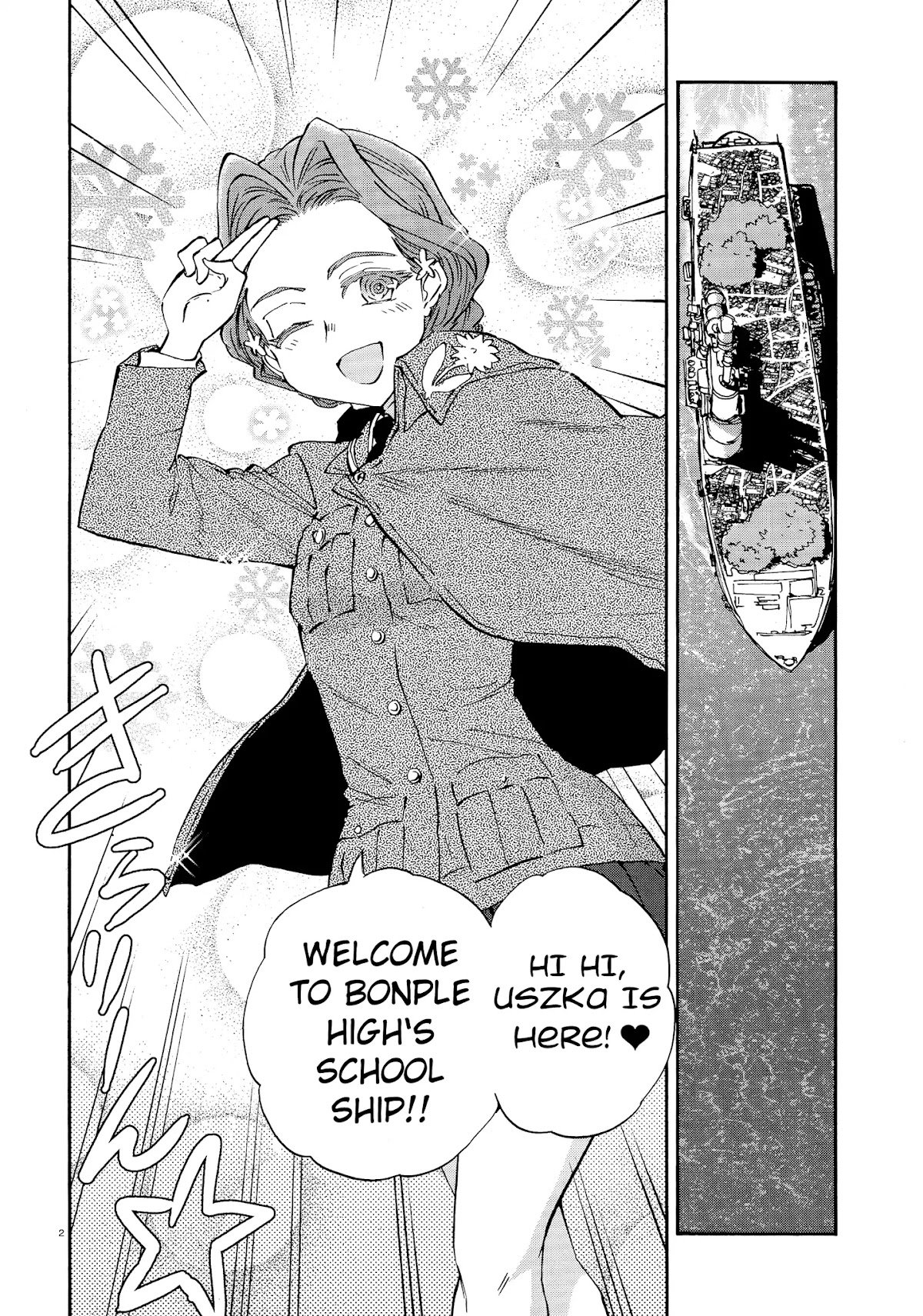 Girls & Panzer - Ribbon no Musha Chapter 24 page 2 - Chapter 24: Uszka's Feelings