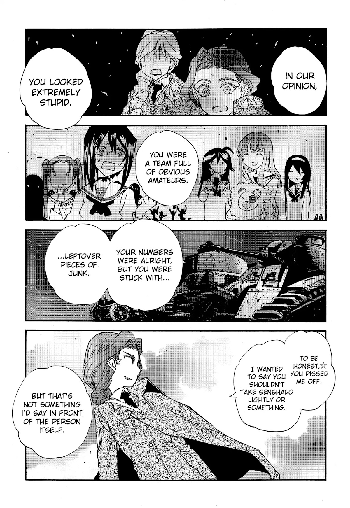 Girls & Panzer - Ribbon no Musha Chapter 24 page 22 - Chapter 24: Uszka's Feelings