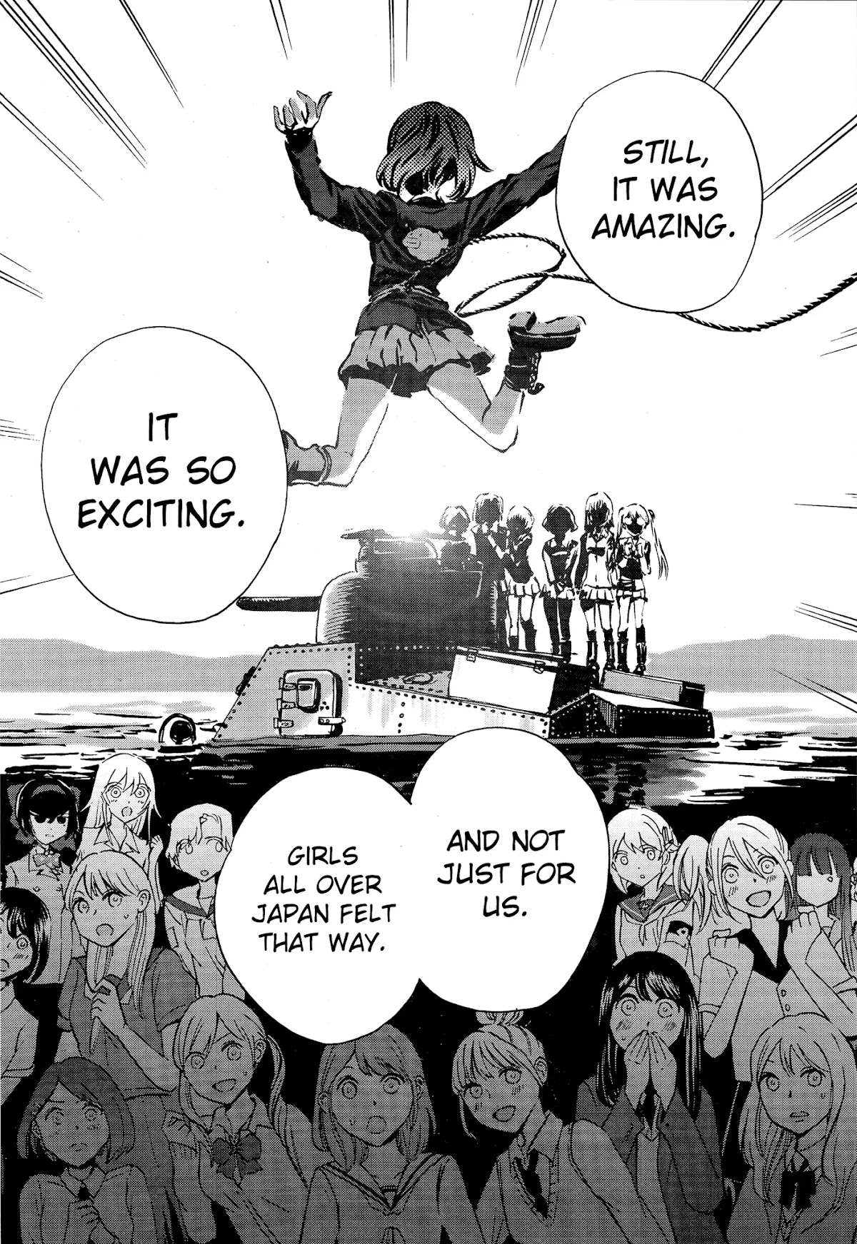 Girls & Panzer - Ribbon no Musha Chapter 24 page 23 - Chapter 24: Uszka's Feelings